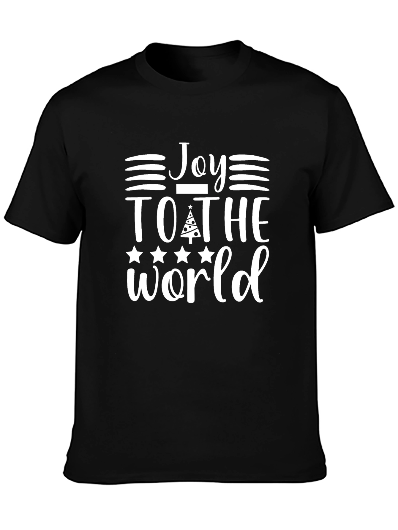 Joy to the World Christmas Graphic T-Shirt