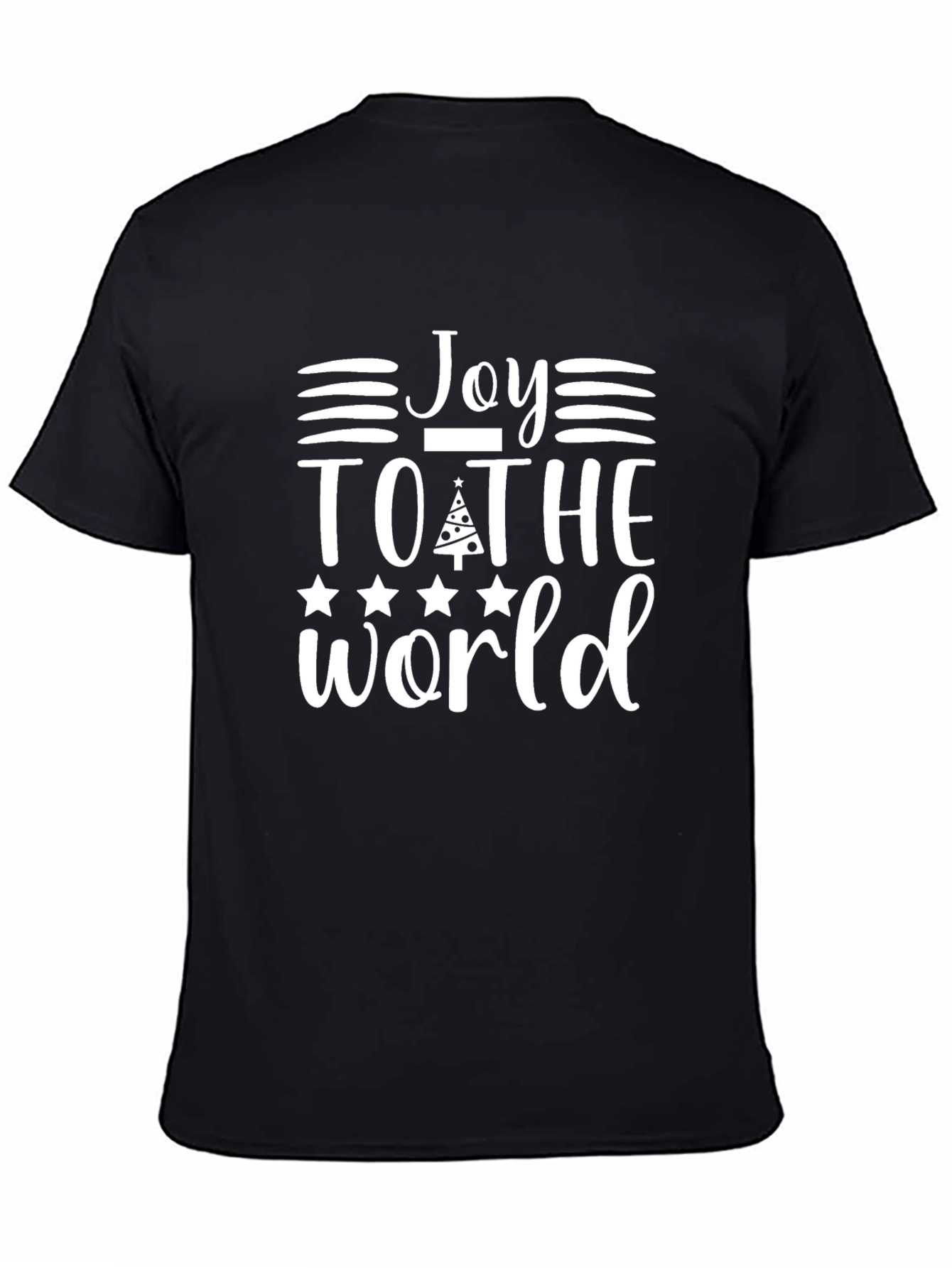 Joy to the World Christmas Graphic T-Shirt