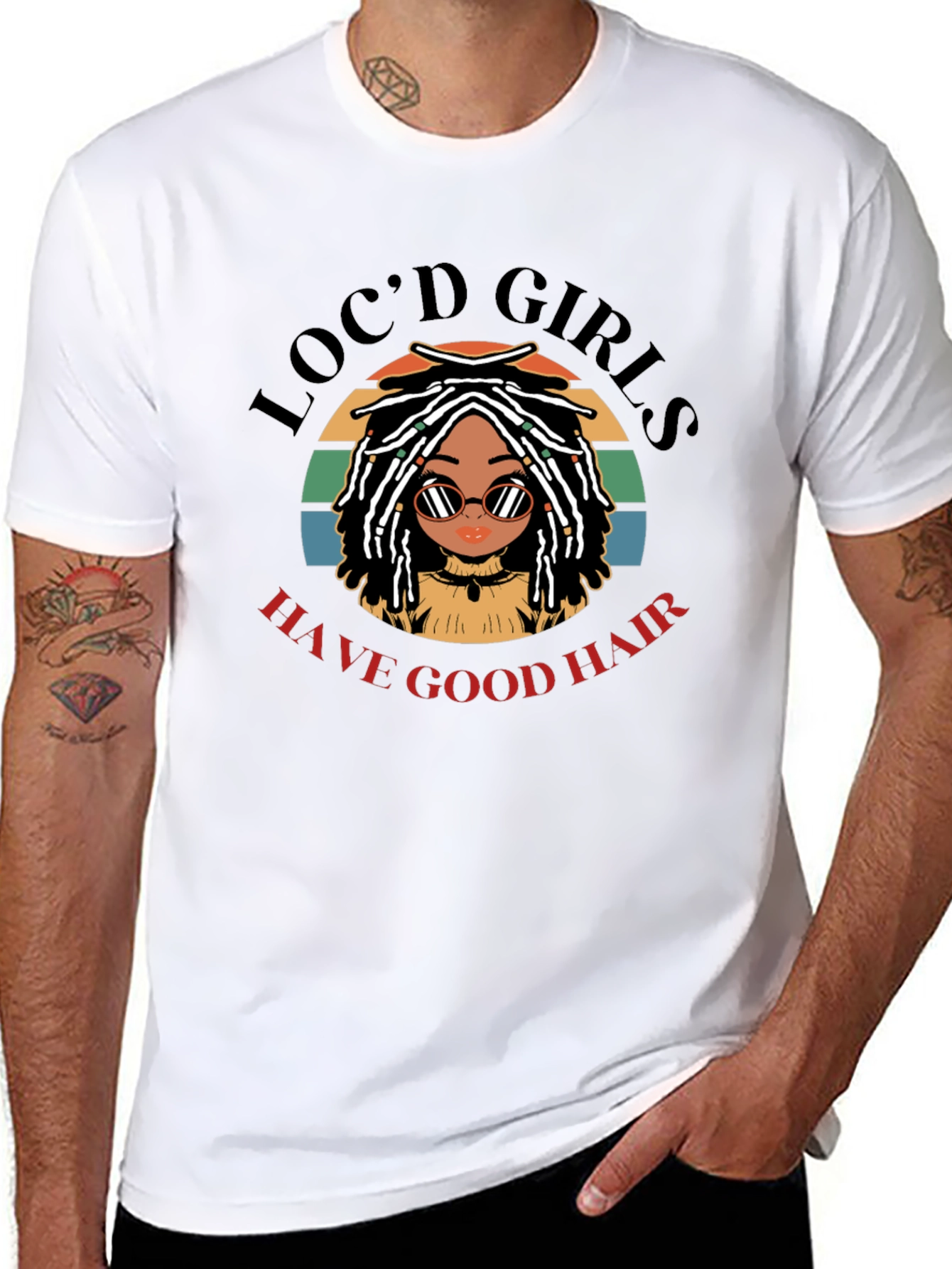 Locd Girls Have Good Hair Graphic T-Shirt