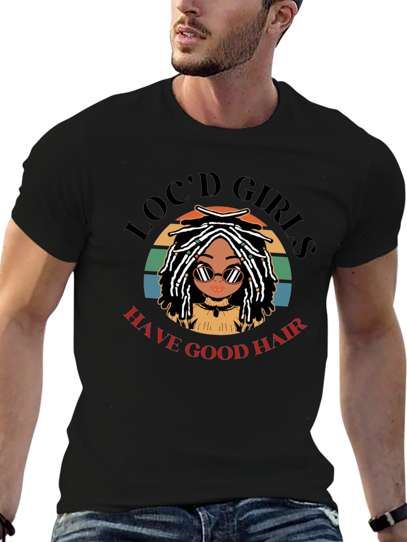 Locd Girls Have Good Hair Graphic T-Shirt