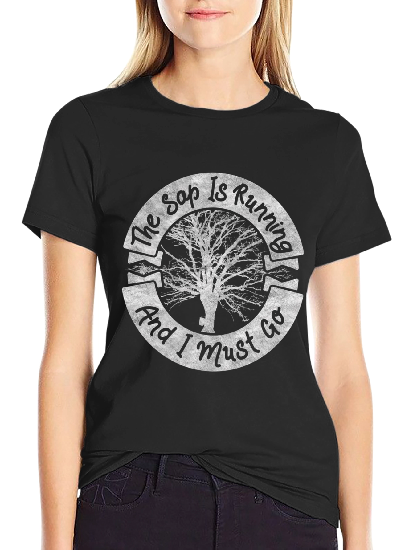The Sop is Running Tree Graphic Tee