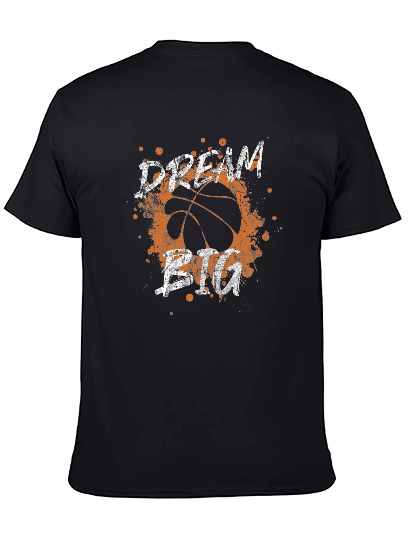Dream Big Basketball Graphic Tee