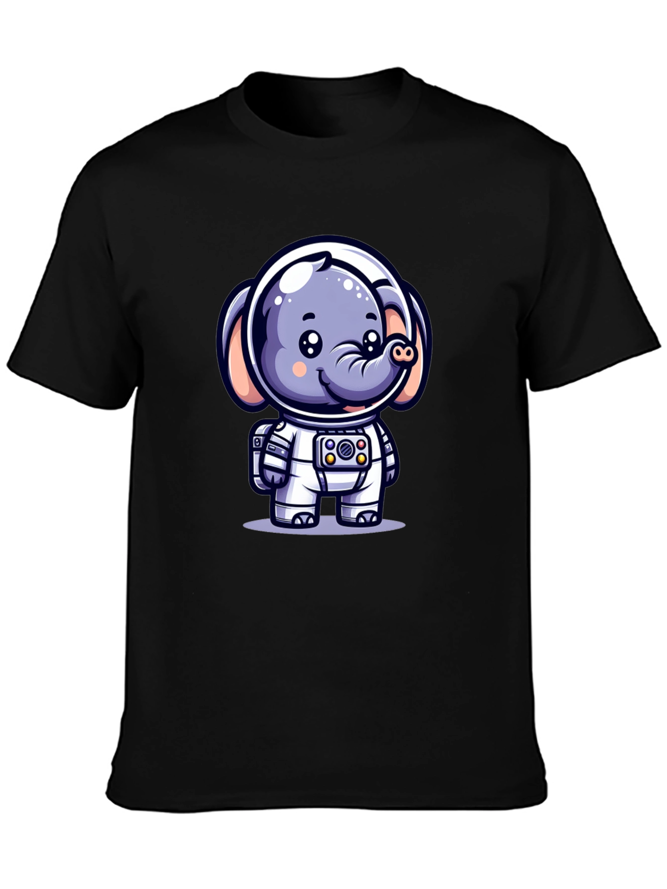 Cute Astronaut Elephant T-Shirt