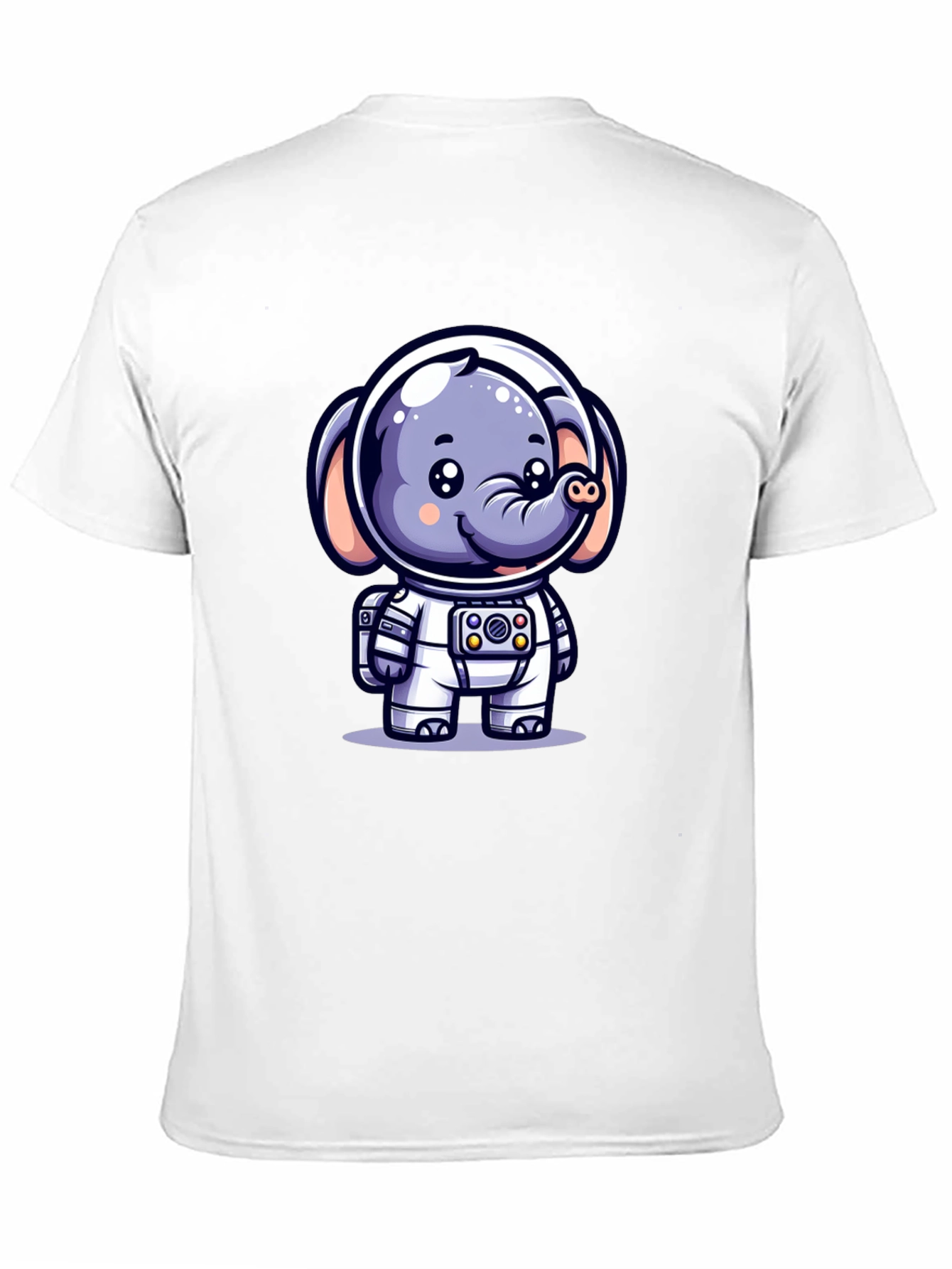 Cute Astronaut Elephant T-Shirt