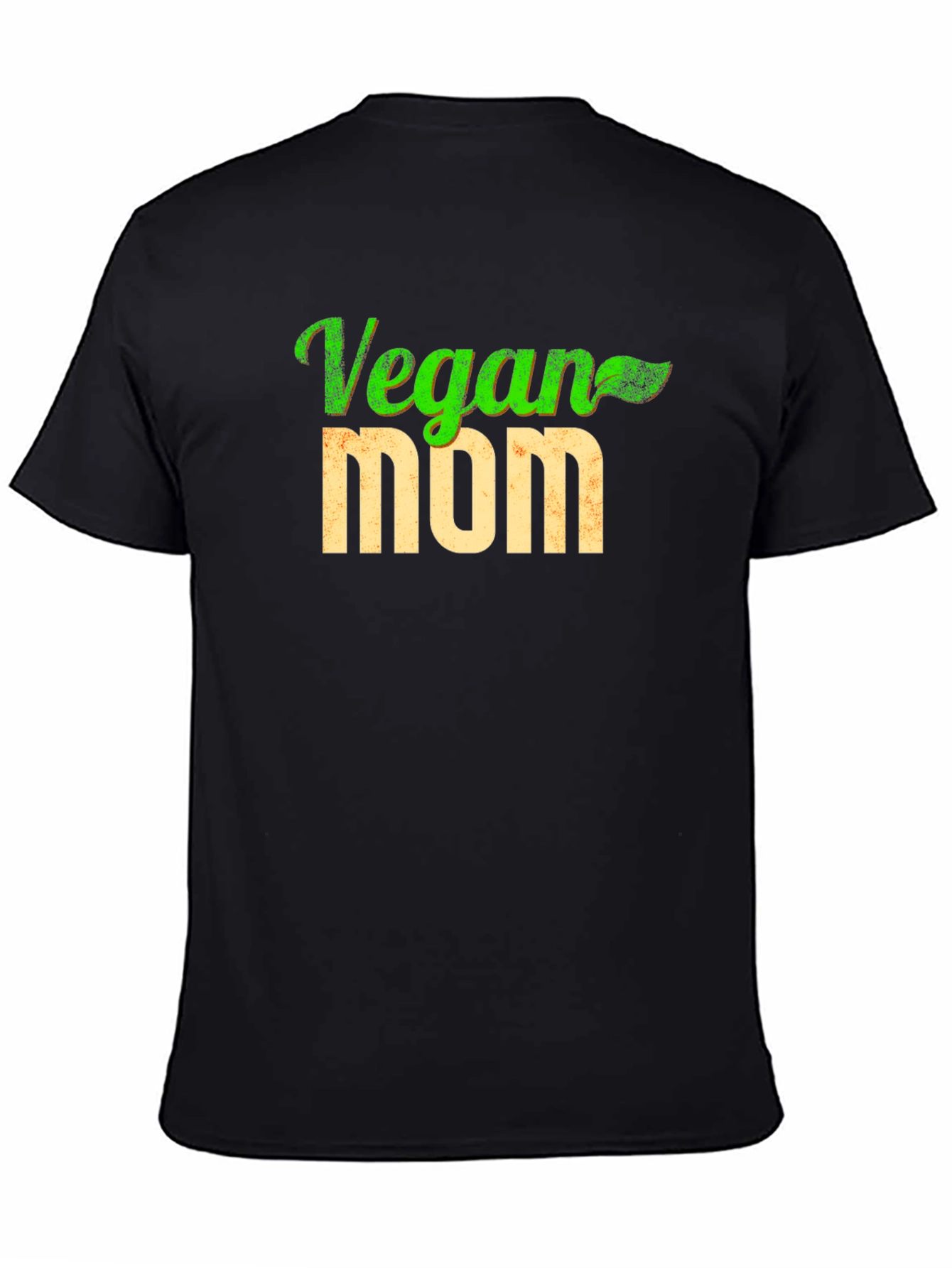 Vegan Mom Black T-Shirt