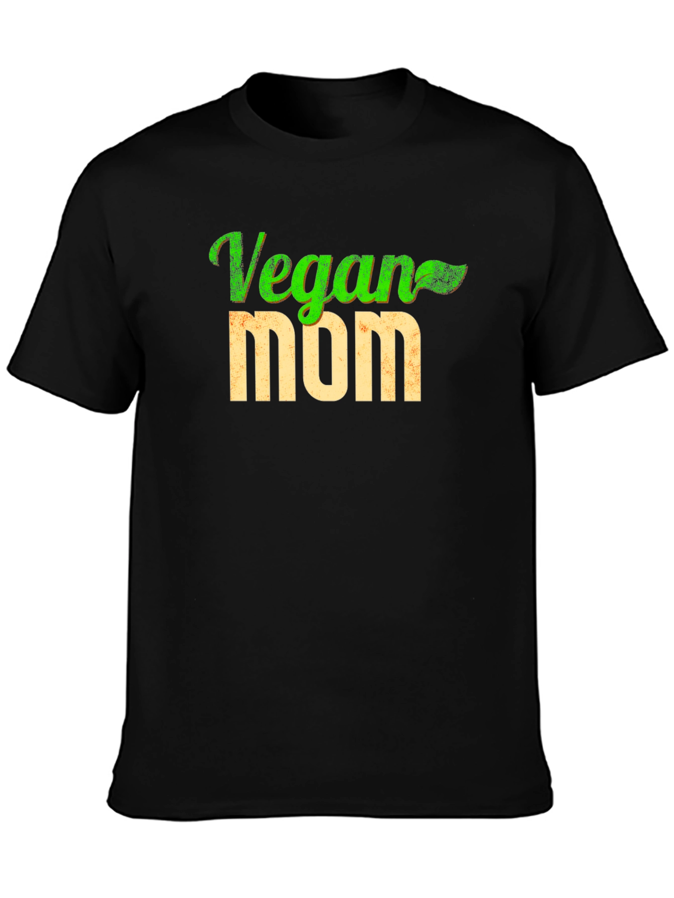 Vegan Mom Black T-Shirt