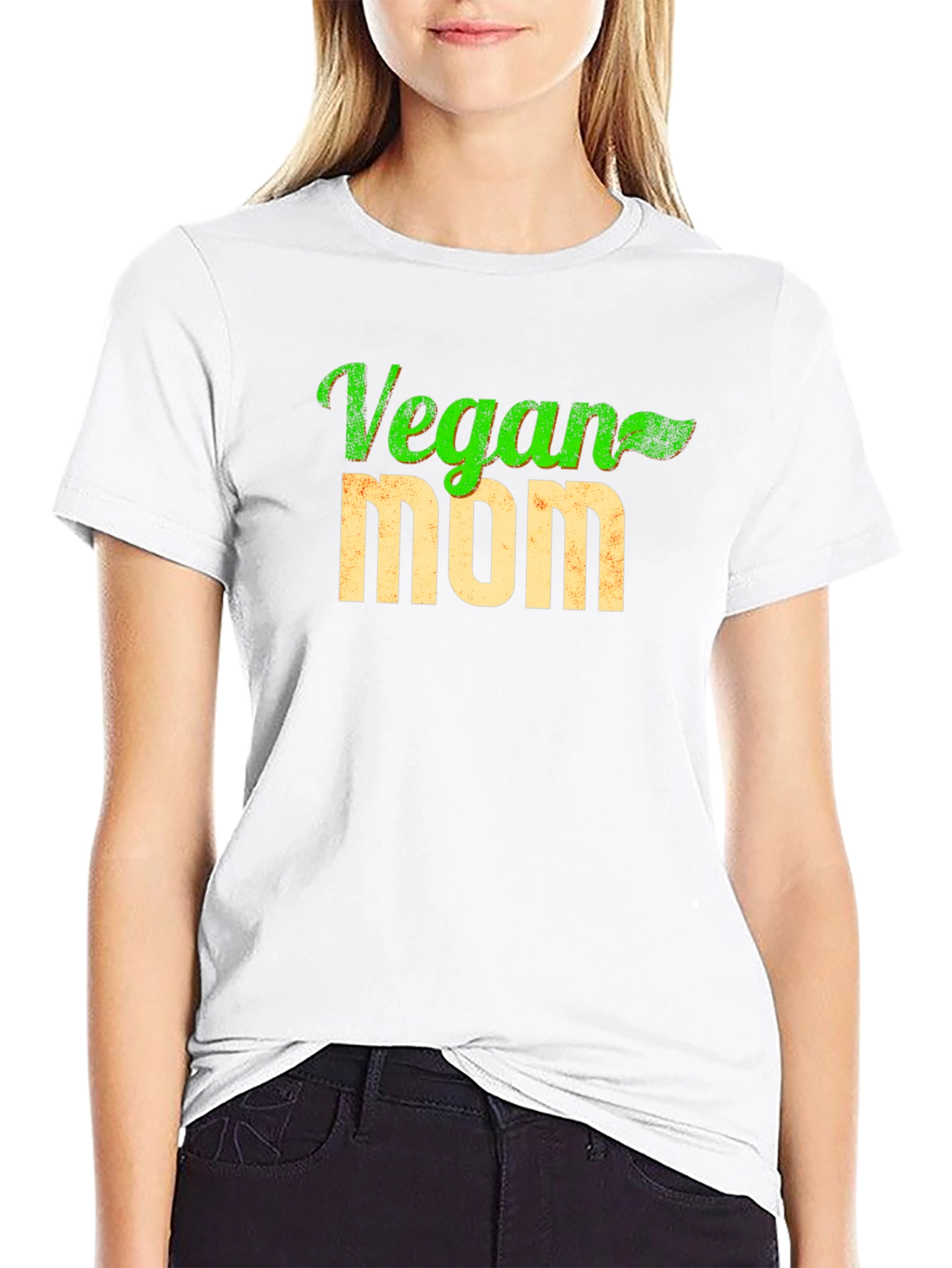 Vegan Mom Black T-Shirt