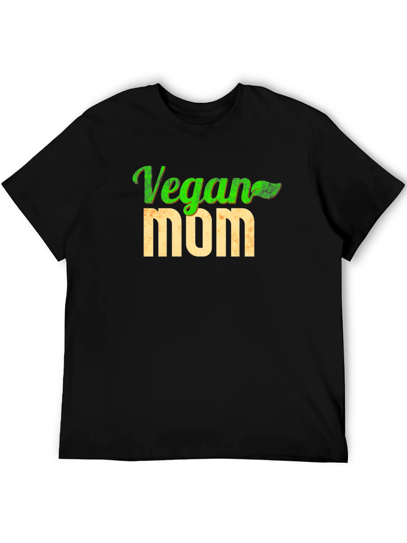 Vegan Mom Black T-Shirt