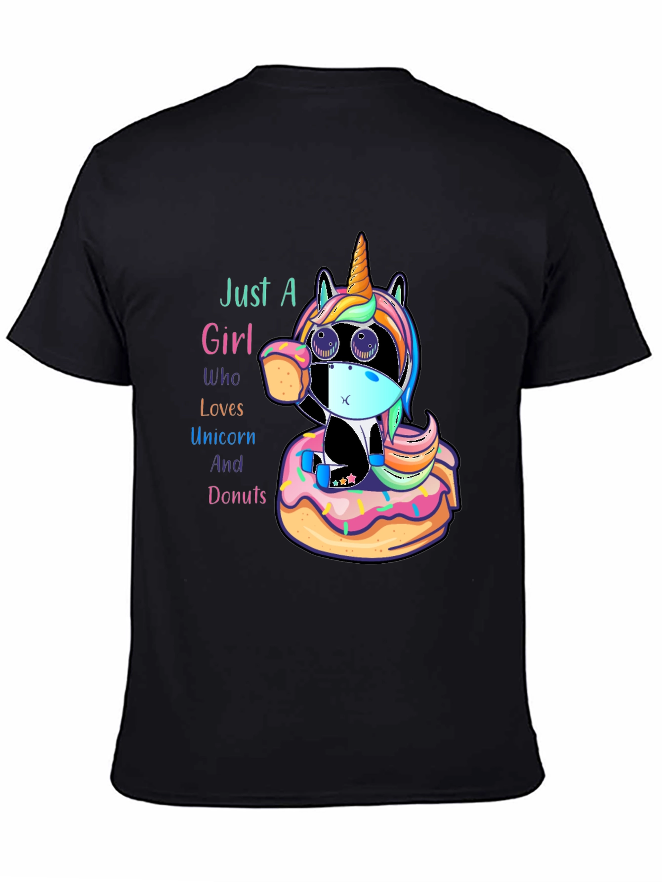 Unicorn & Donuts Graphic Tee