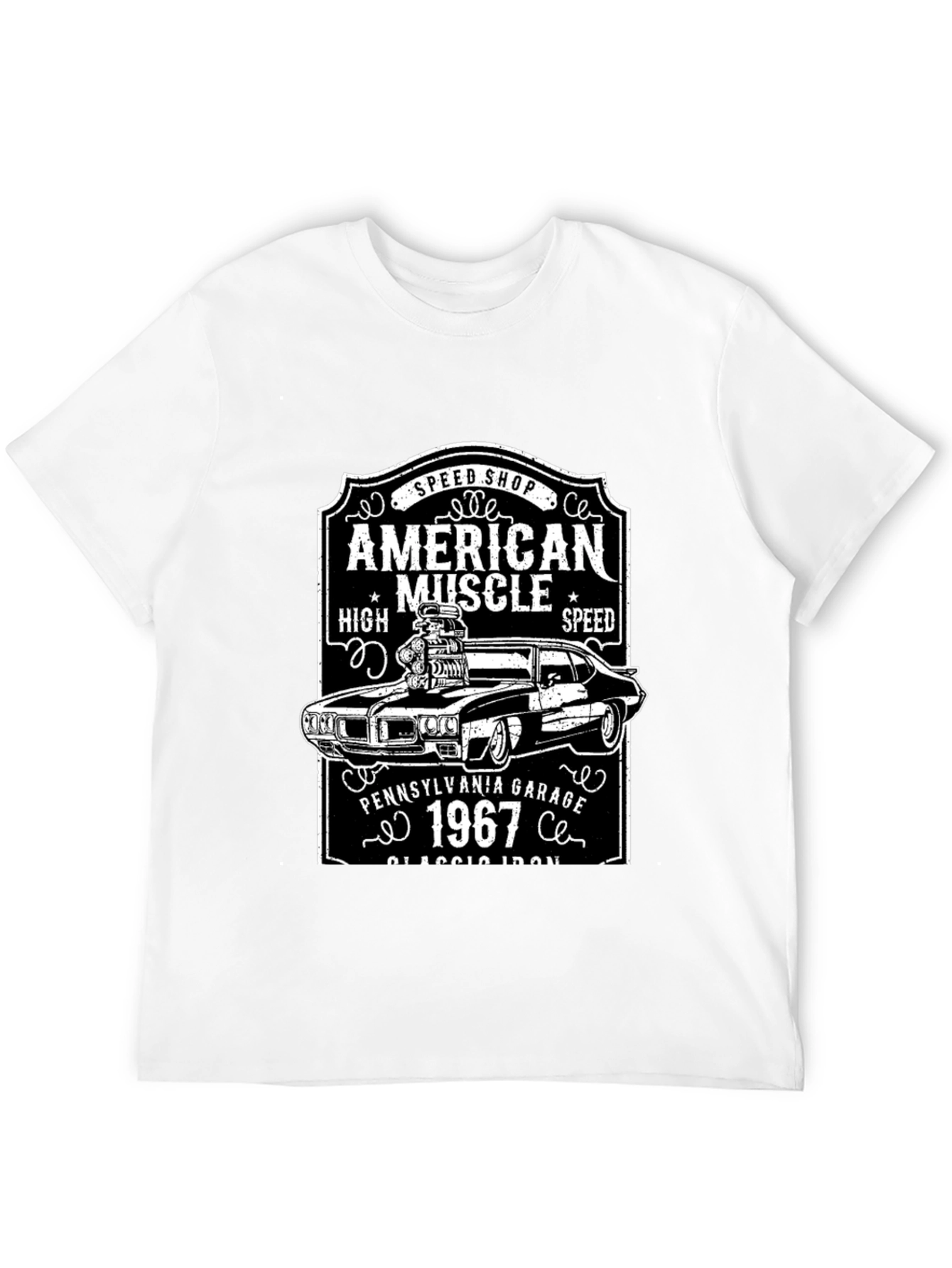 American Muscle 1967 Car T-Shirt