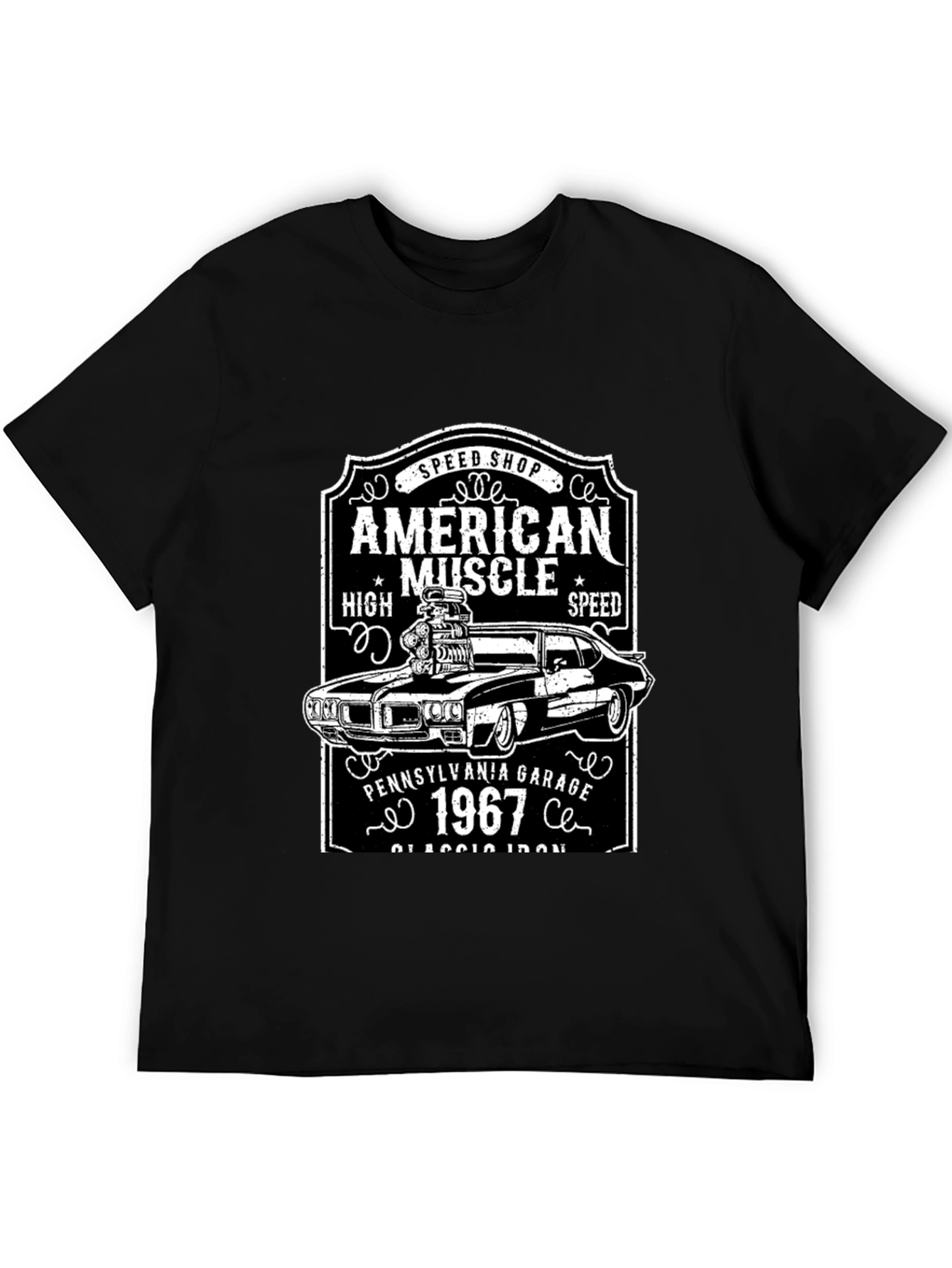 American Muscle 1967 Car T-Shirt