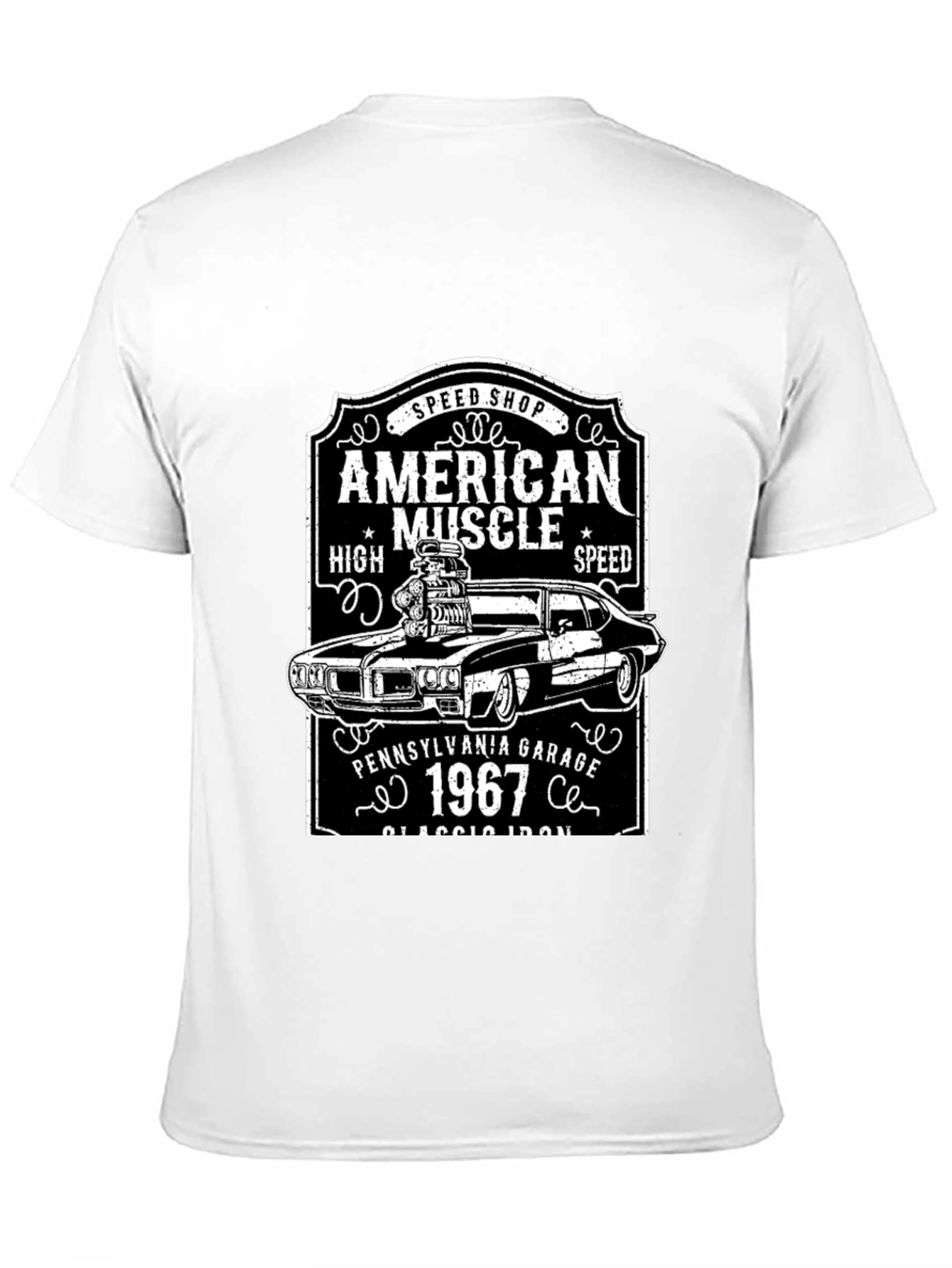 American Muscle 1967 Car T-Shirt