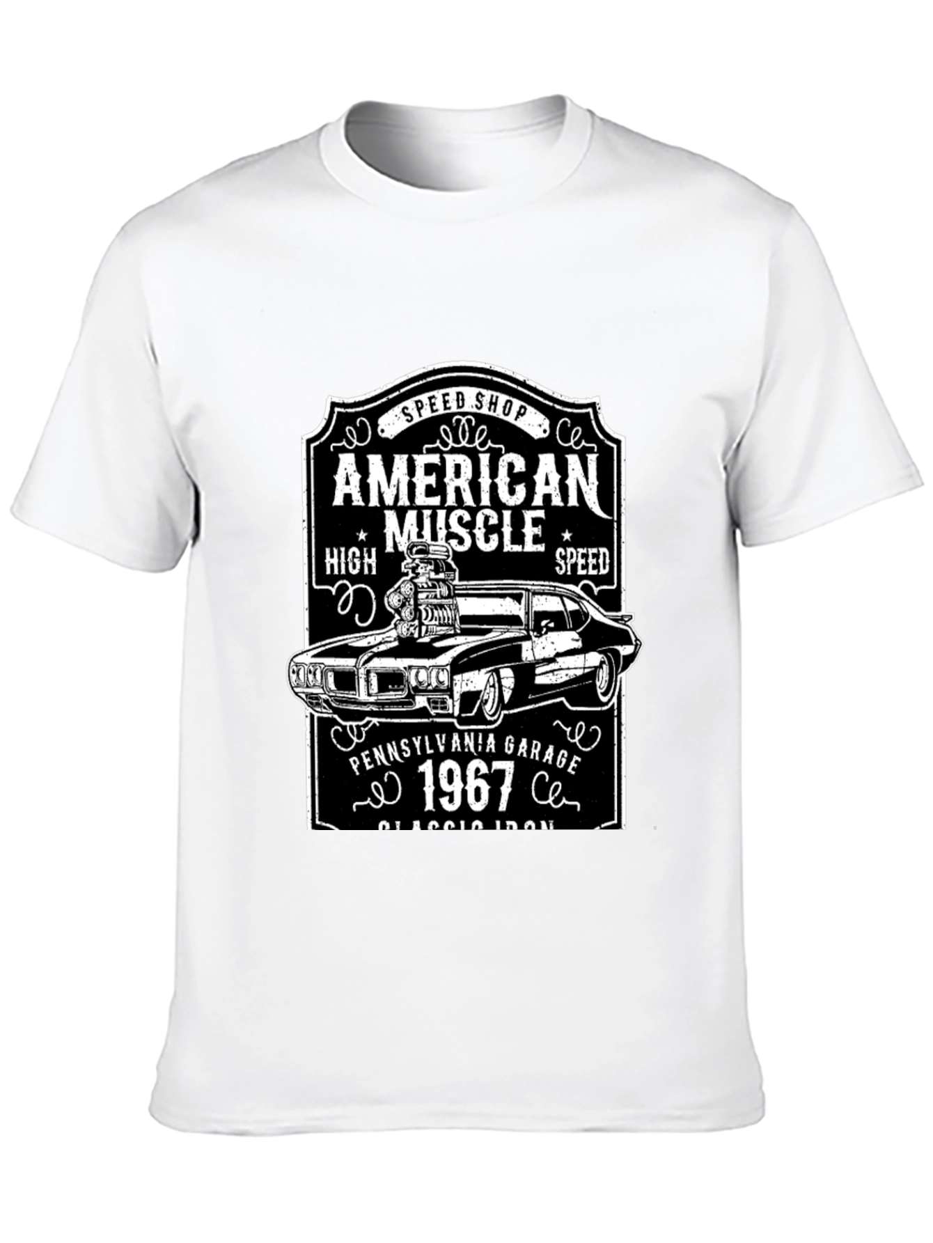 American Muscle 1967 Car T-Shirt