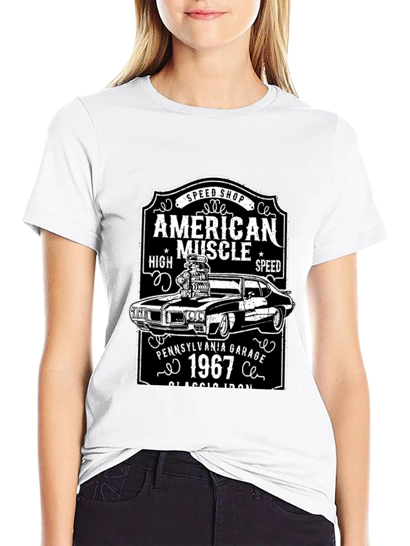 American Muscle 1967 Car T-Shirt