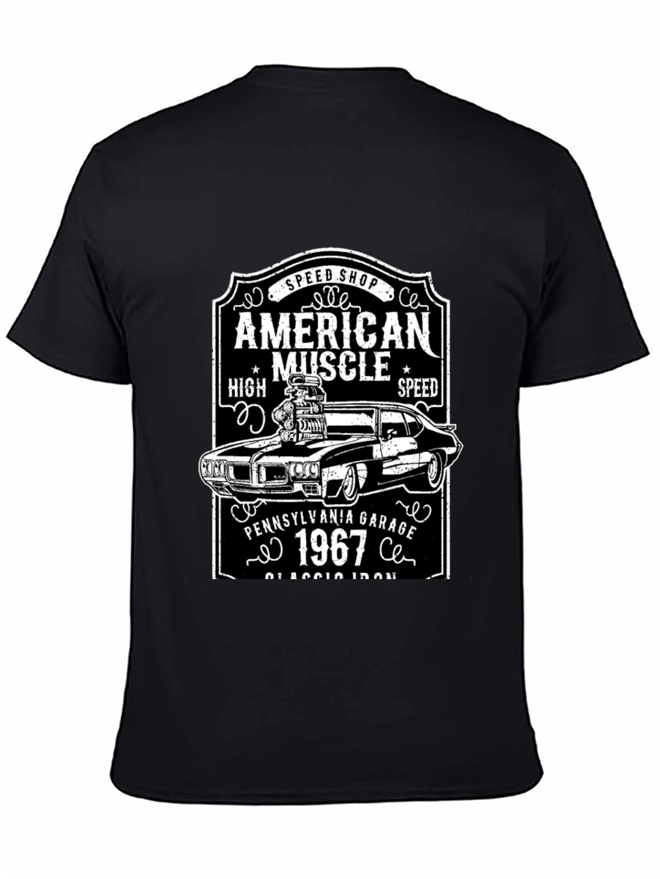 American Muscle 1967 Car T-Shirt