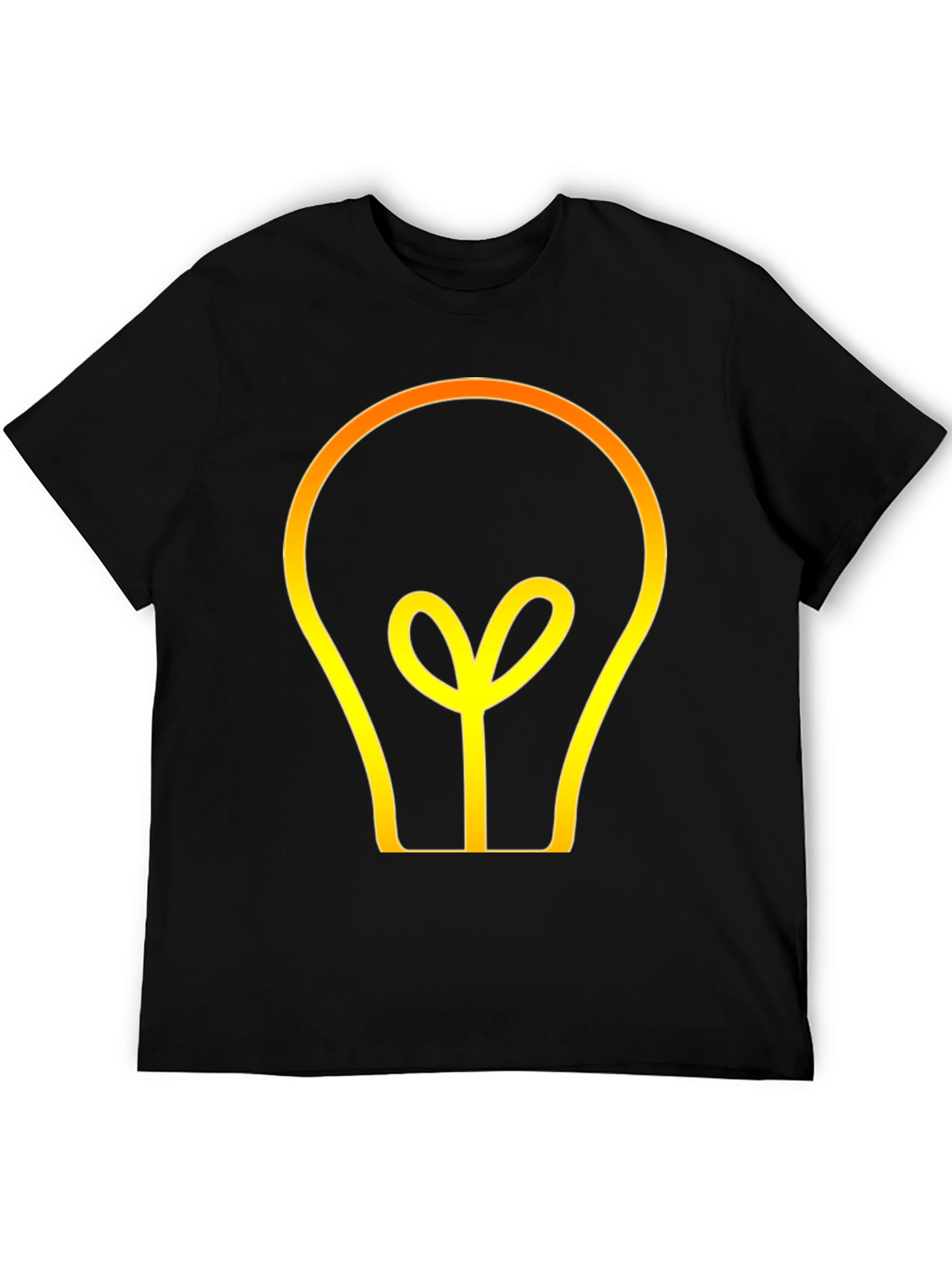 Idea Light Bulb Graphic Tee