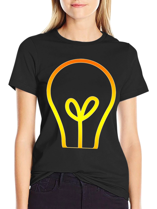 Idea Light Bulb Graphic Tee