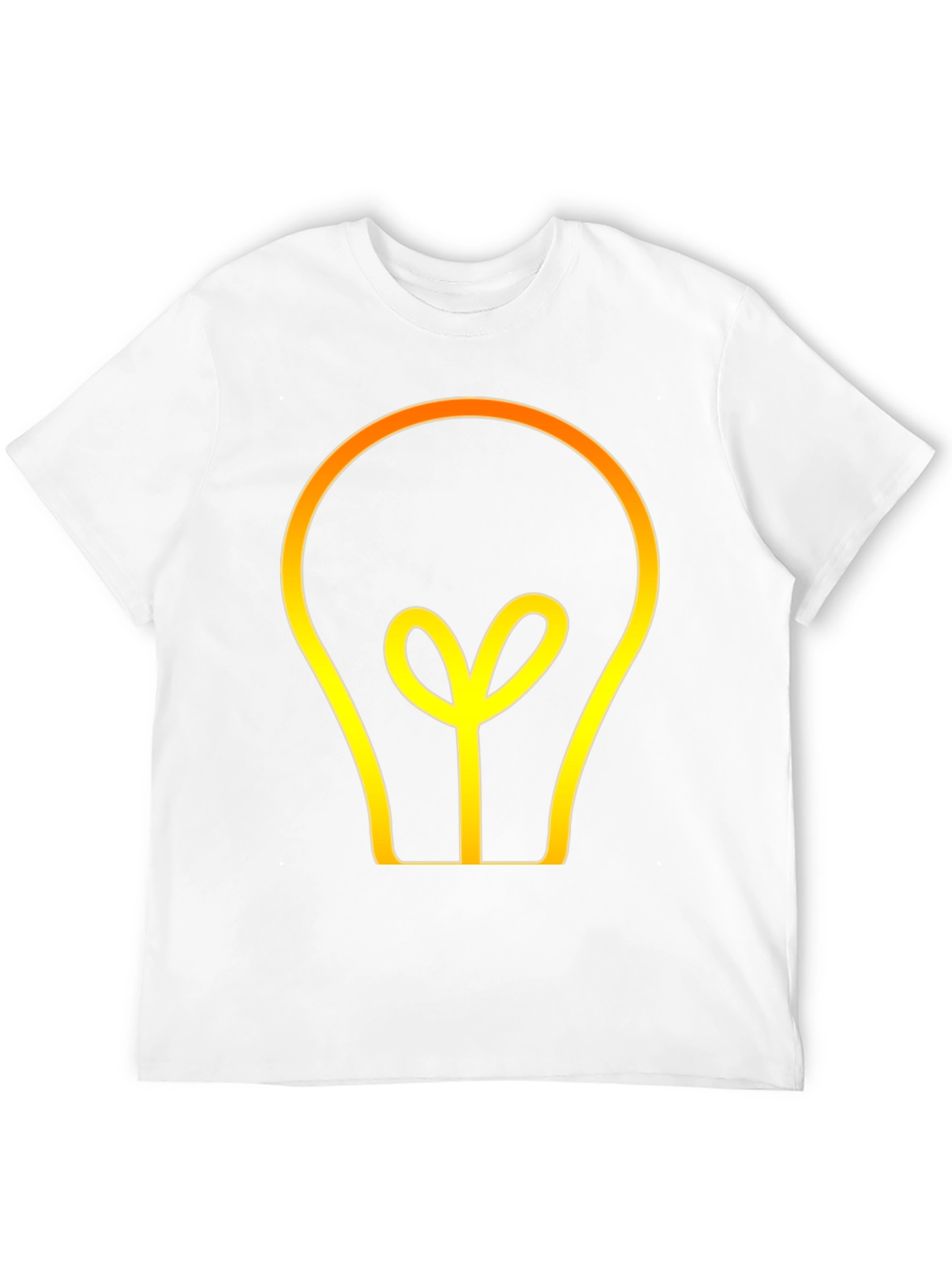 Idea Light Bulb Graphic Tee