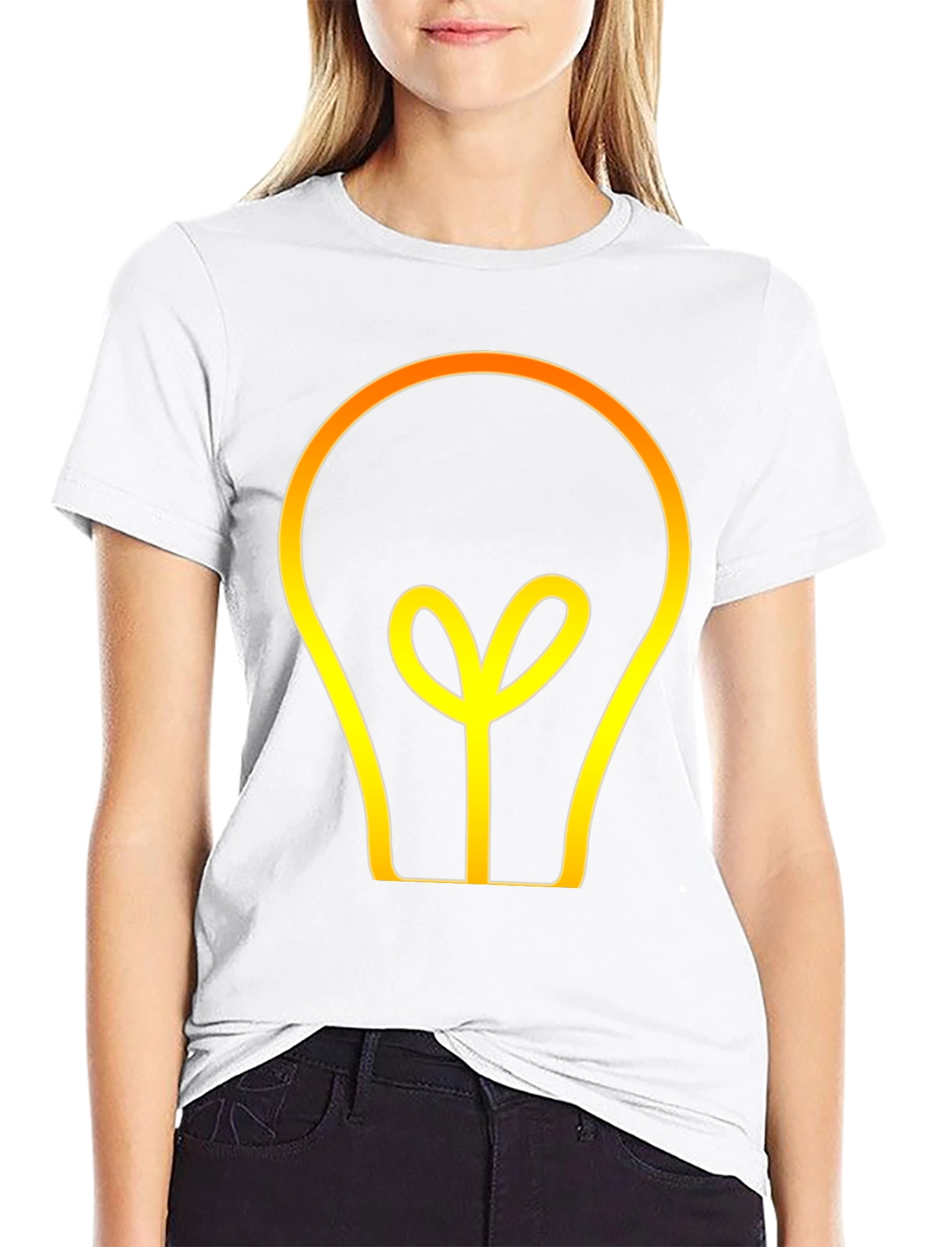 Idea Light Bulb Graphic Tee