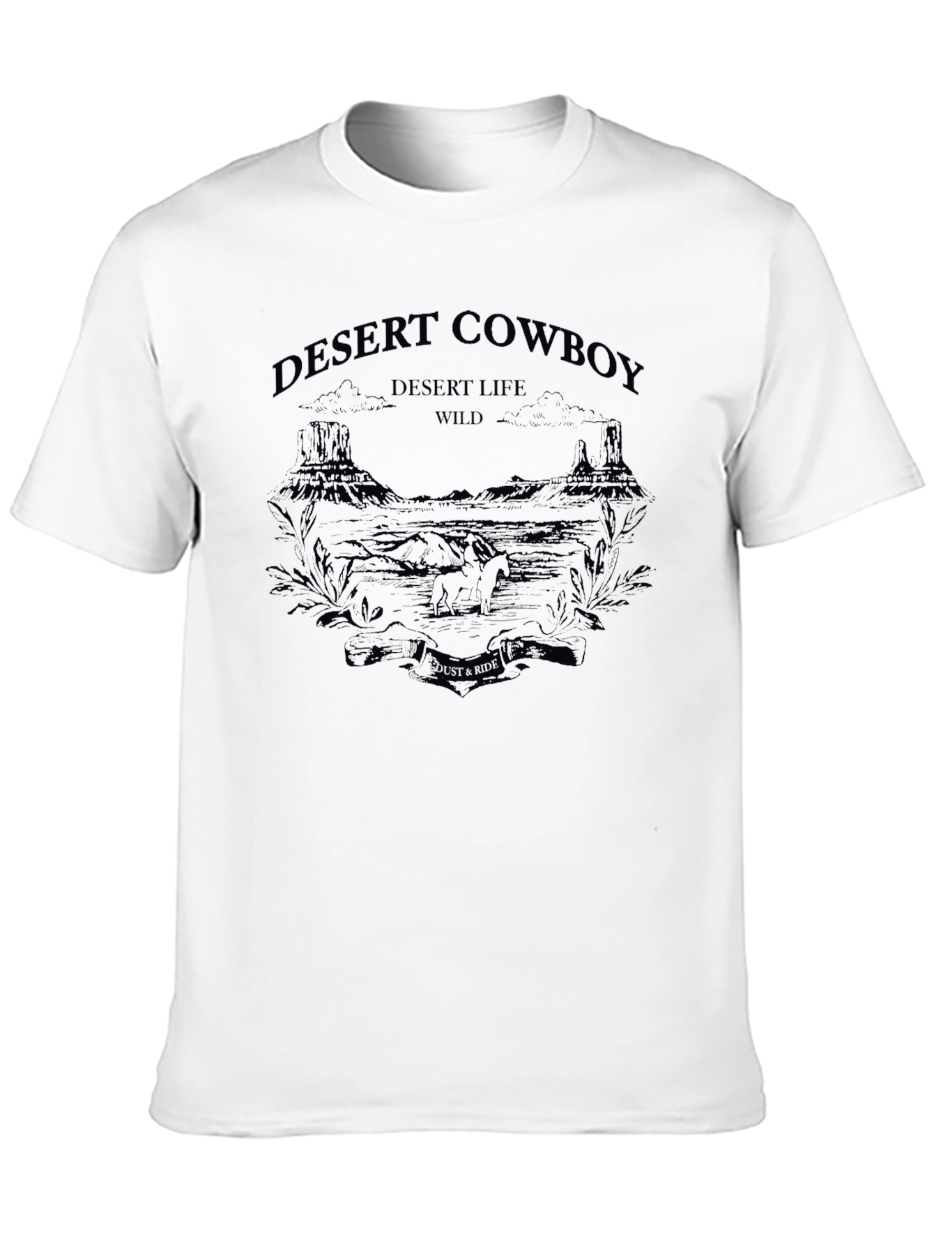 Desert Cowboy Graphic T-Shirt