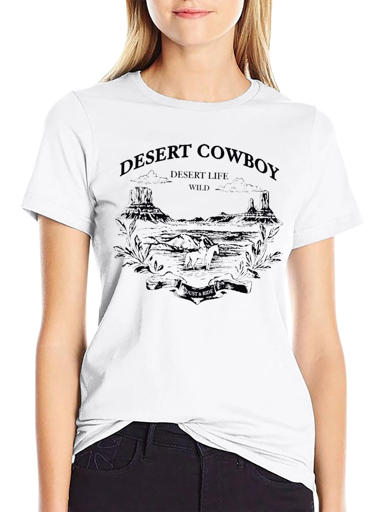 Desert Cowboy Graphic T-Shirt