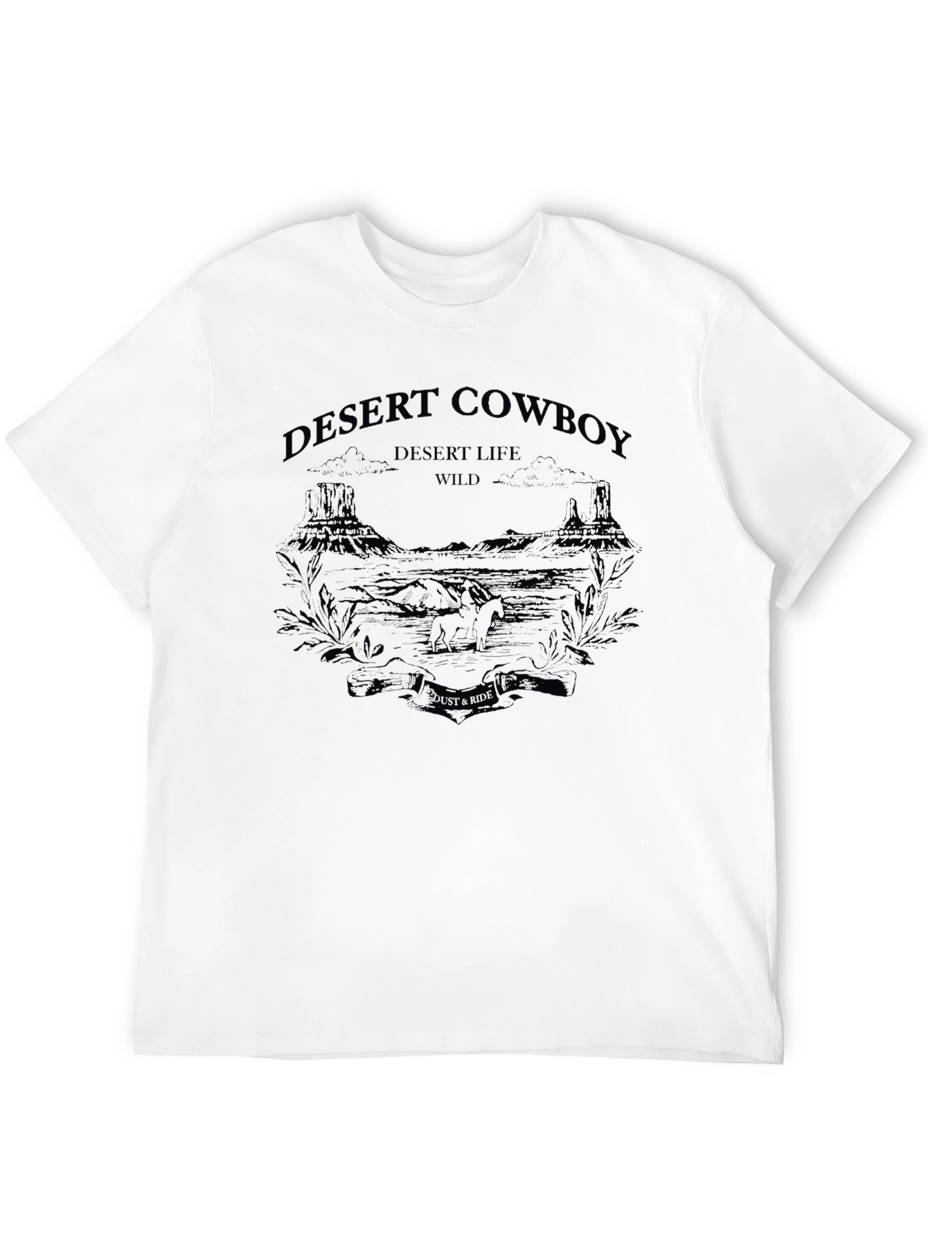 Desert Cowboy Graphic T-Shirt