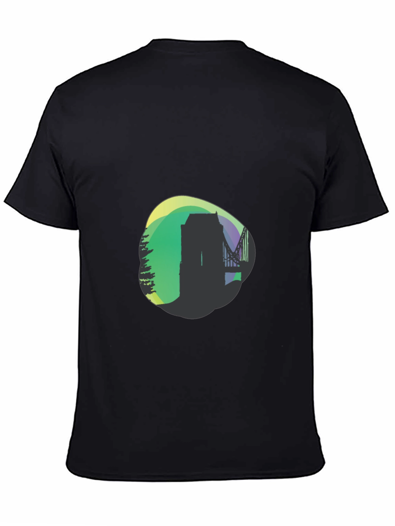Modern Silhouette Graphic Tee