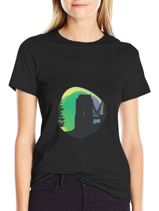 Modern Silhouette Graphic Tee