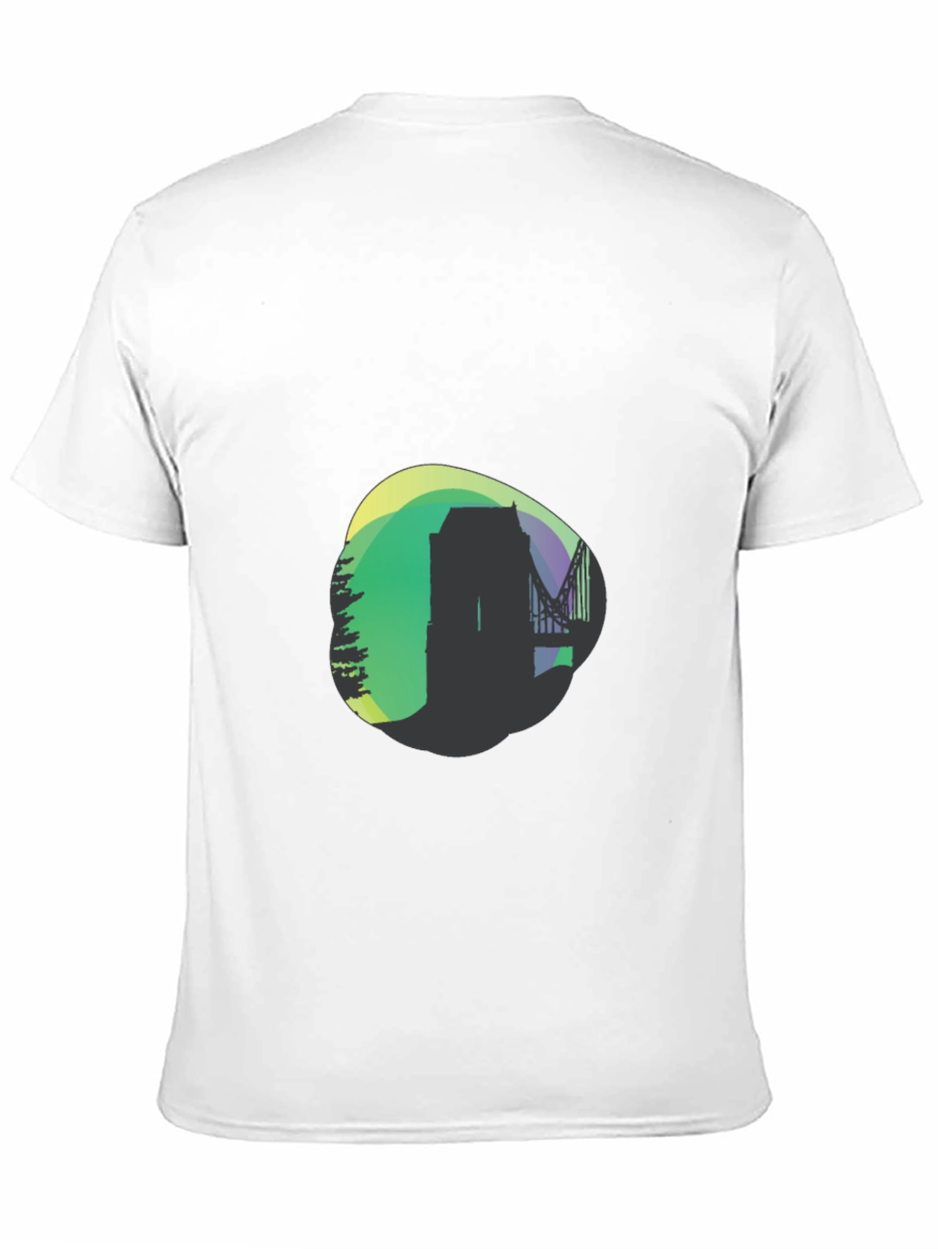 Modern Silhouette Graphic Tee