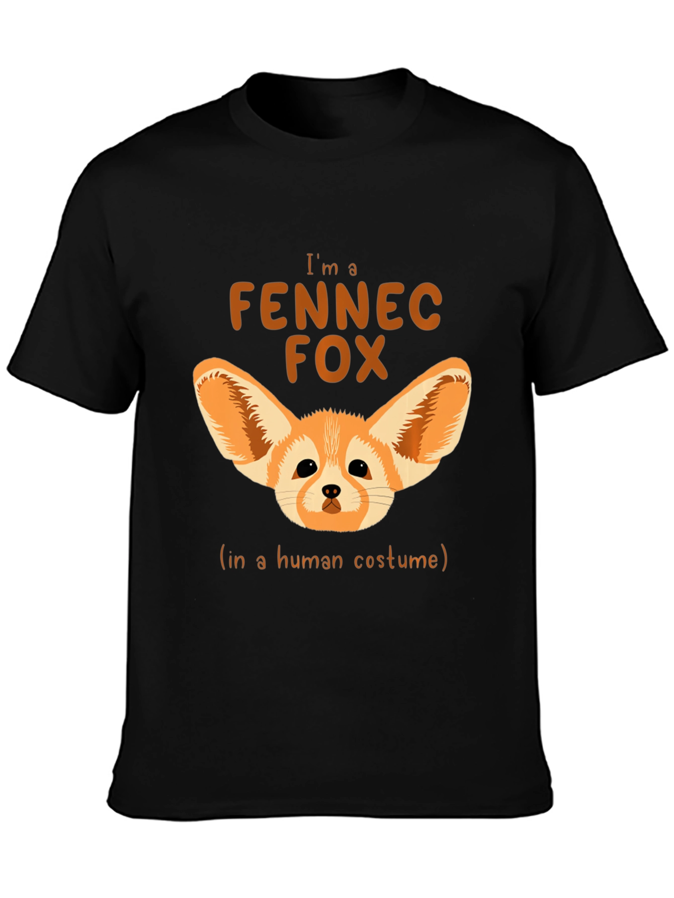 Fennec Fox in Human Costume T-Shirt
