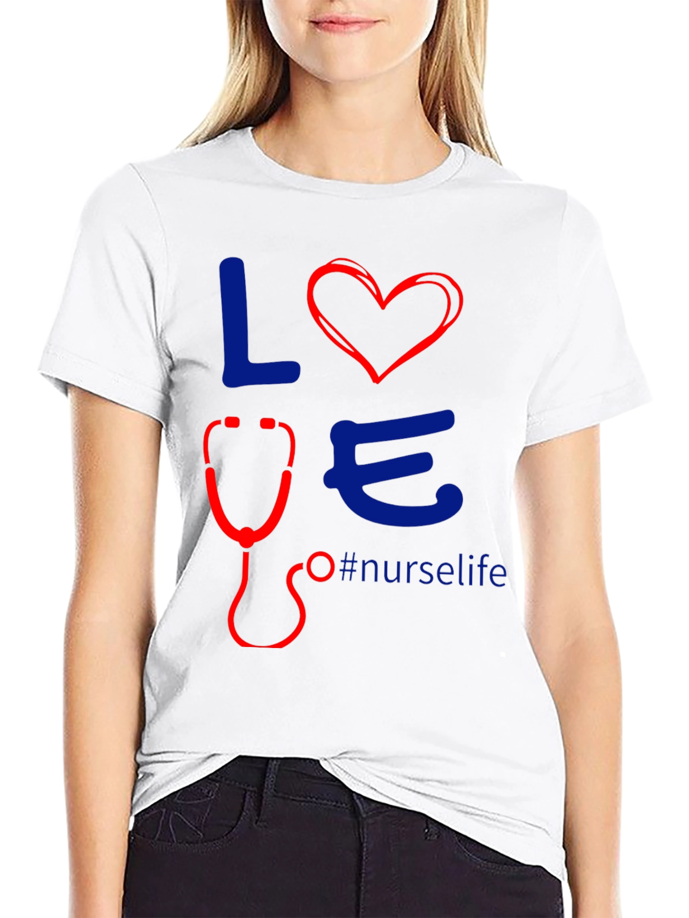 Love Nurse Life T-Shirt - Medical Tee
