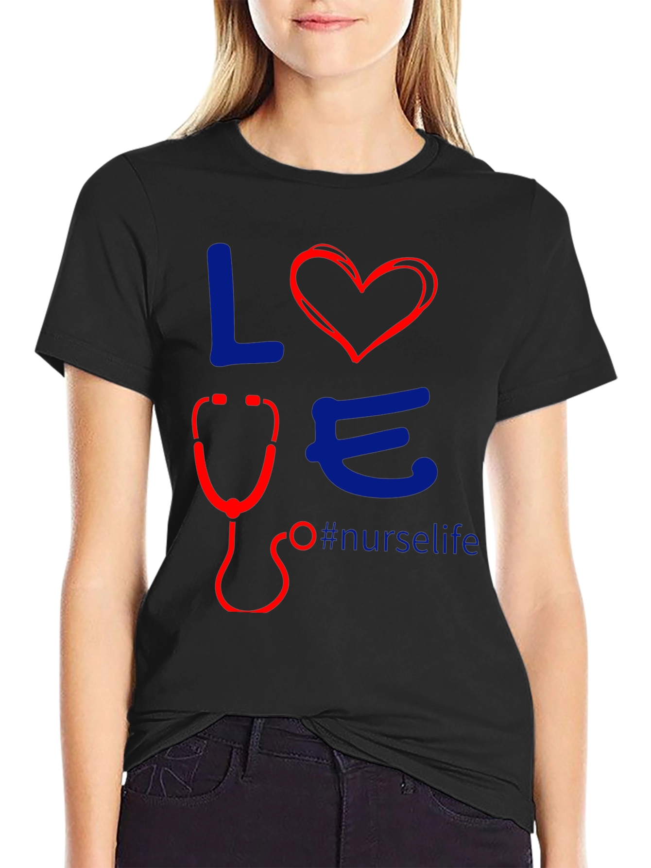 Love Nurse Life T-Shirt - Medical Tee