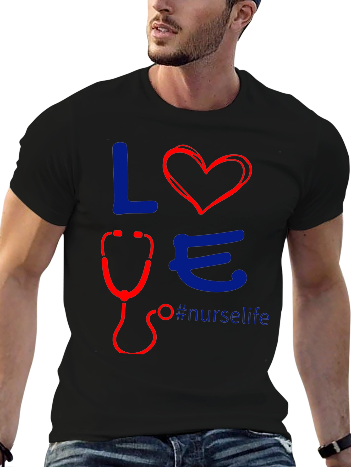Love Nurse Life T-Shirt - Medical Tee
