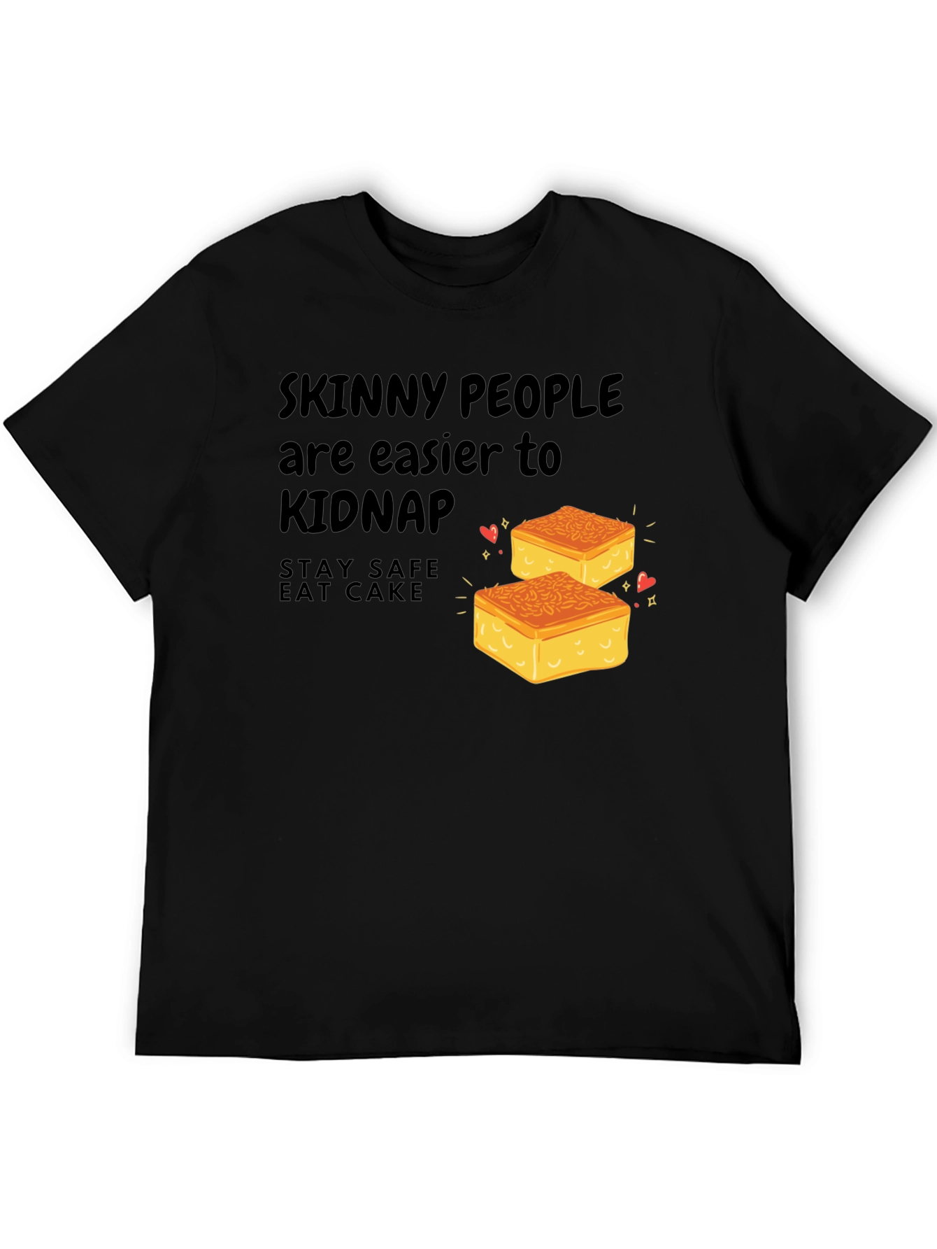 Eat Cake Graphic T-Shirt