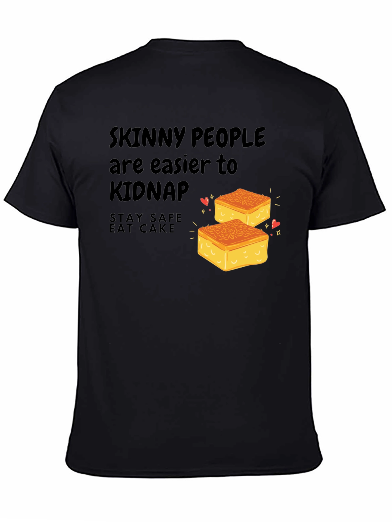 Eat Cake Graphic T-Shirt