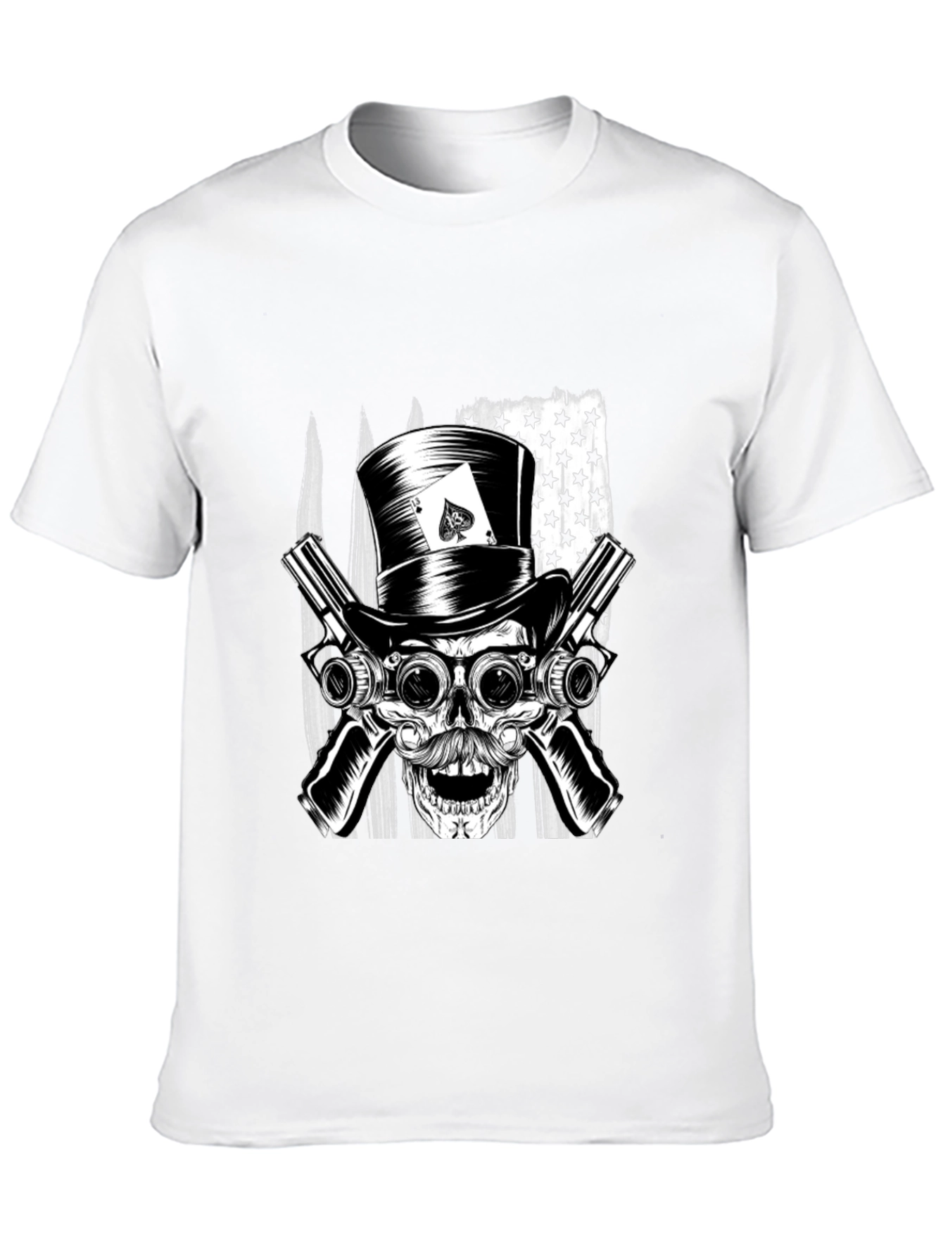 Skull Top Hat Ace T-Shirt
