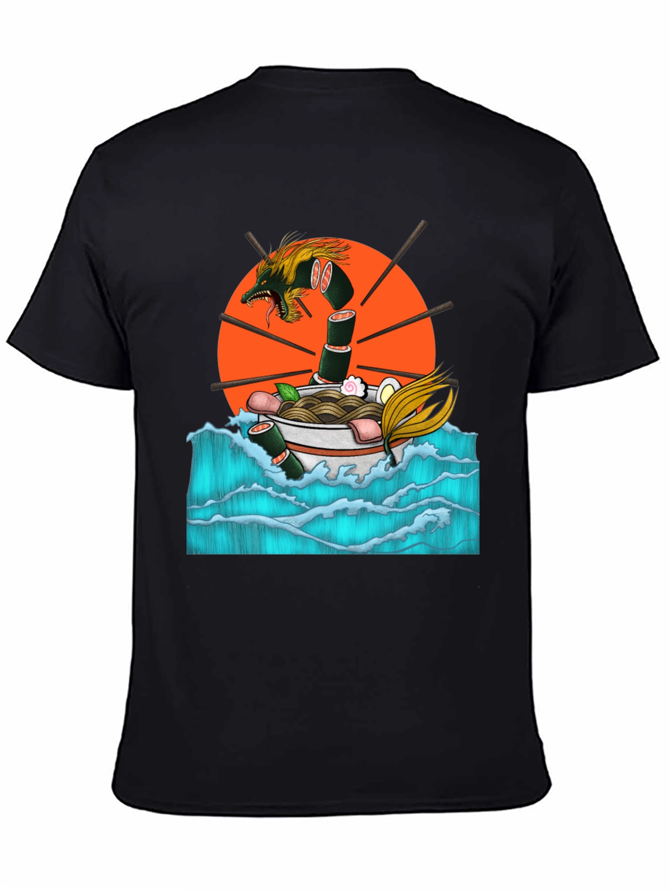 Ramen Dragon Graphic Tee - Comfort & Style