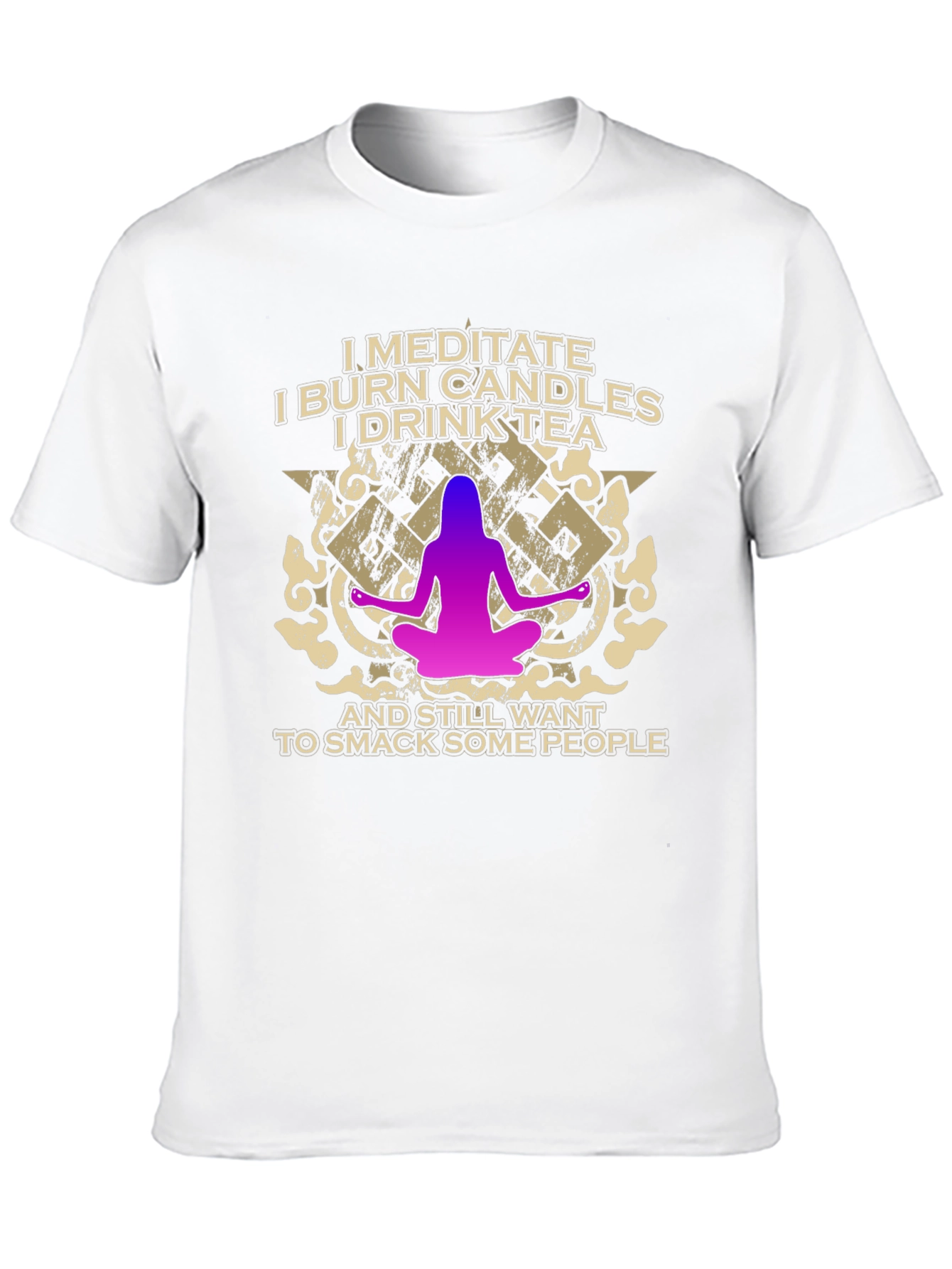 Meditate & Smack People T-Shirt