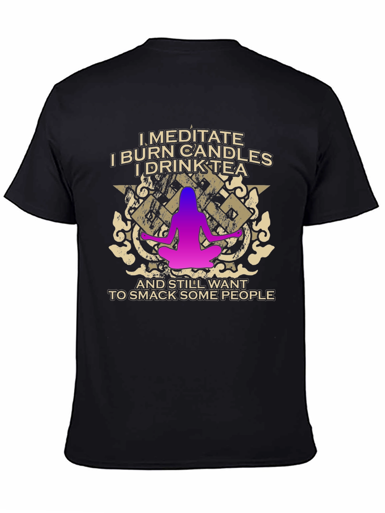 Meditate & Smack People T-Shirt
