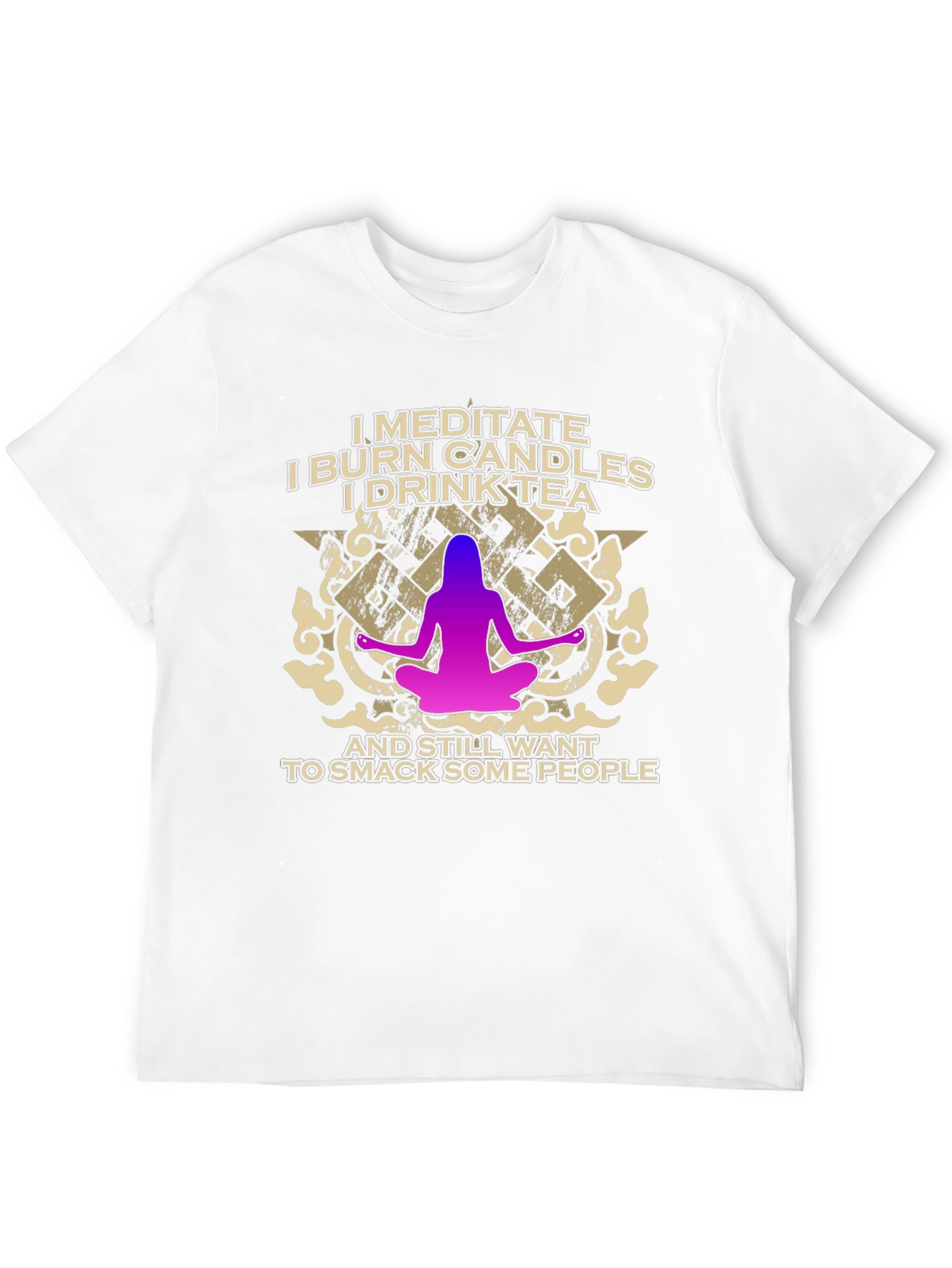 Meditate & Smack People T-Shirt