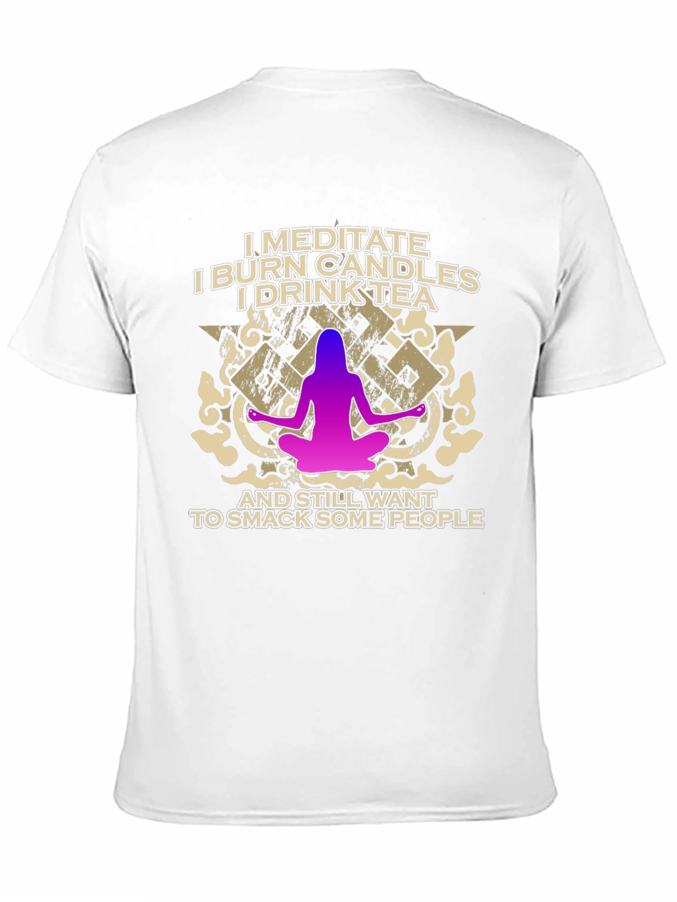 Meditate & Smack People T-Shirt