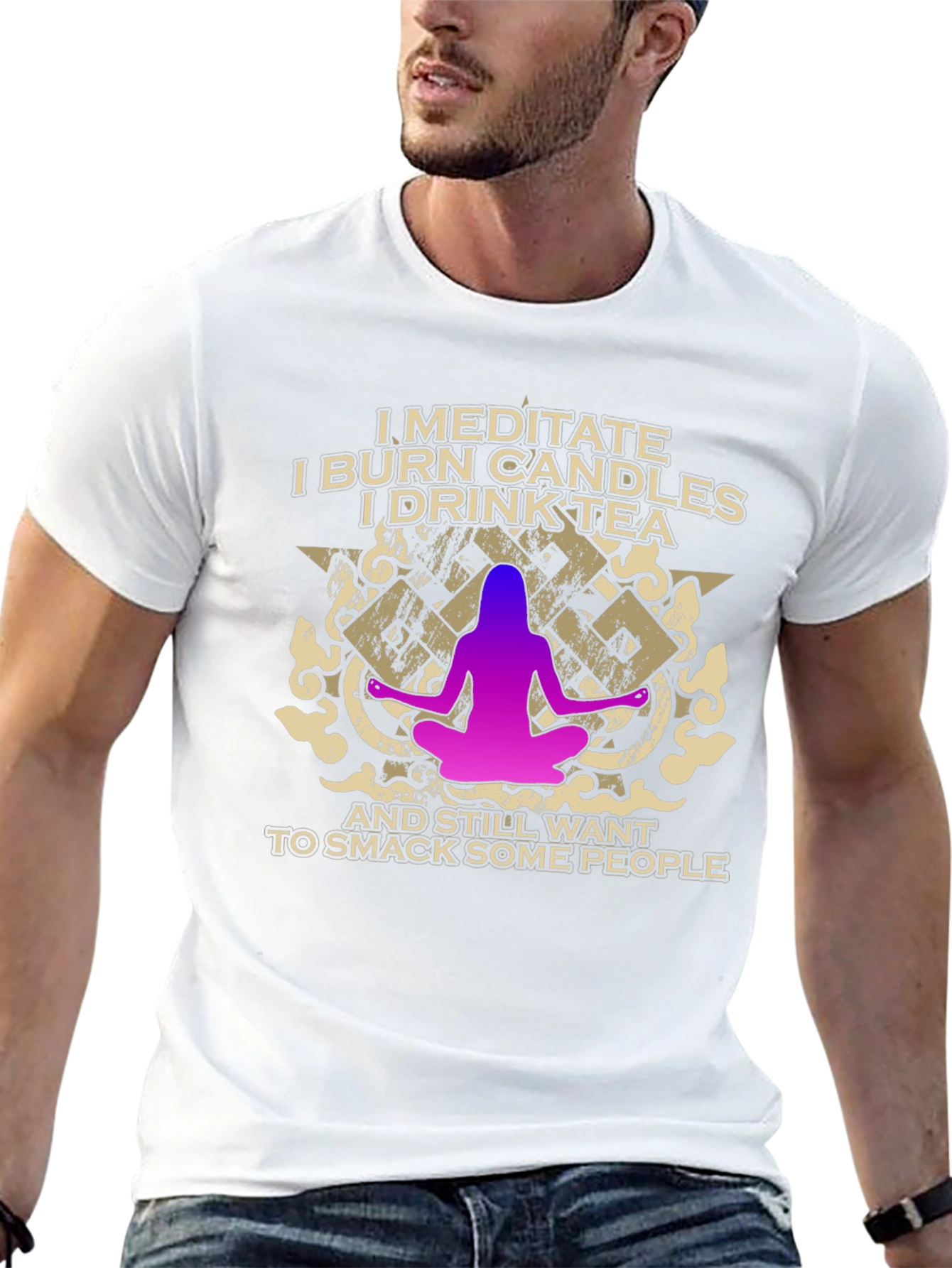 Meditate & Smack People T-Shirt