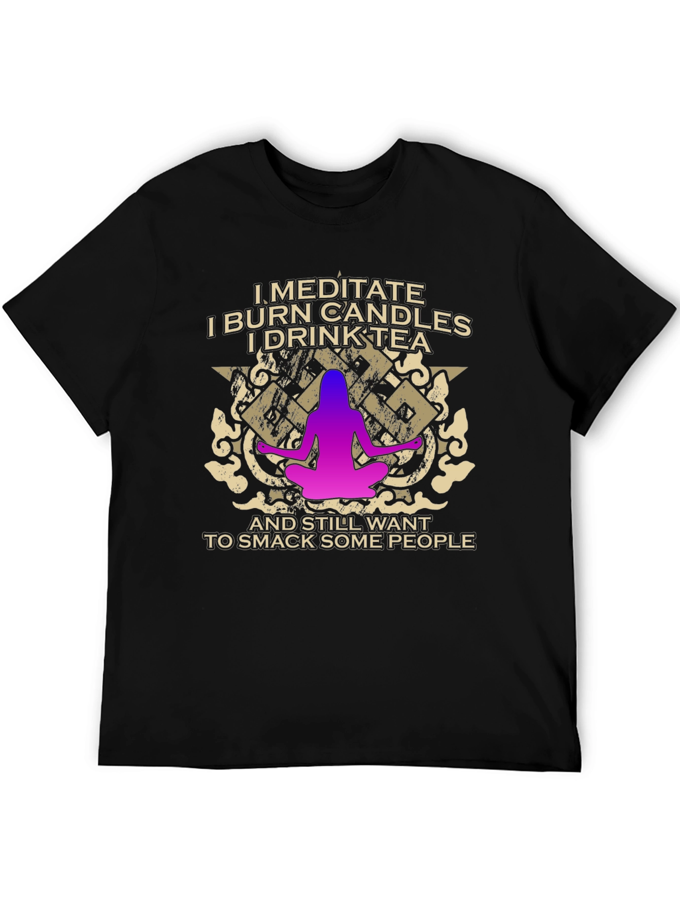 Meditate & Smack People T-Shirt