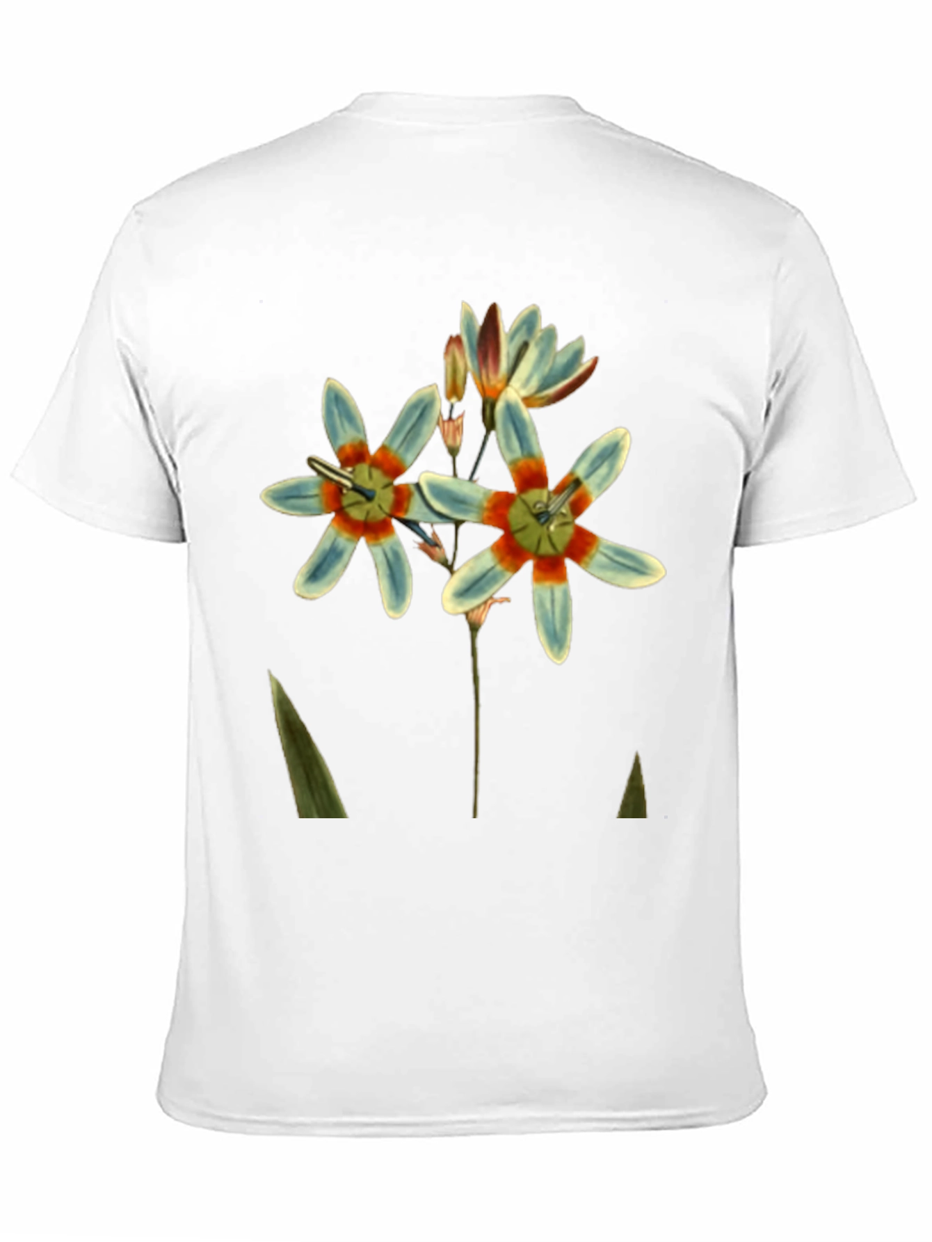 Floral Graphic Tee - Stylish Botanical Design