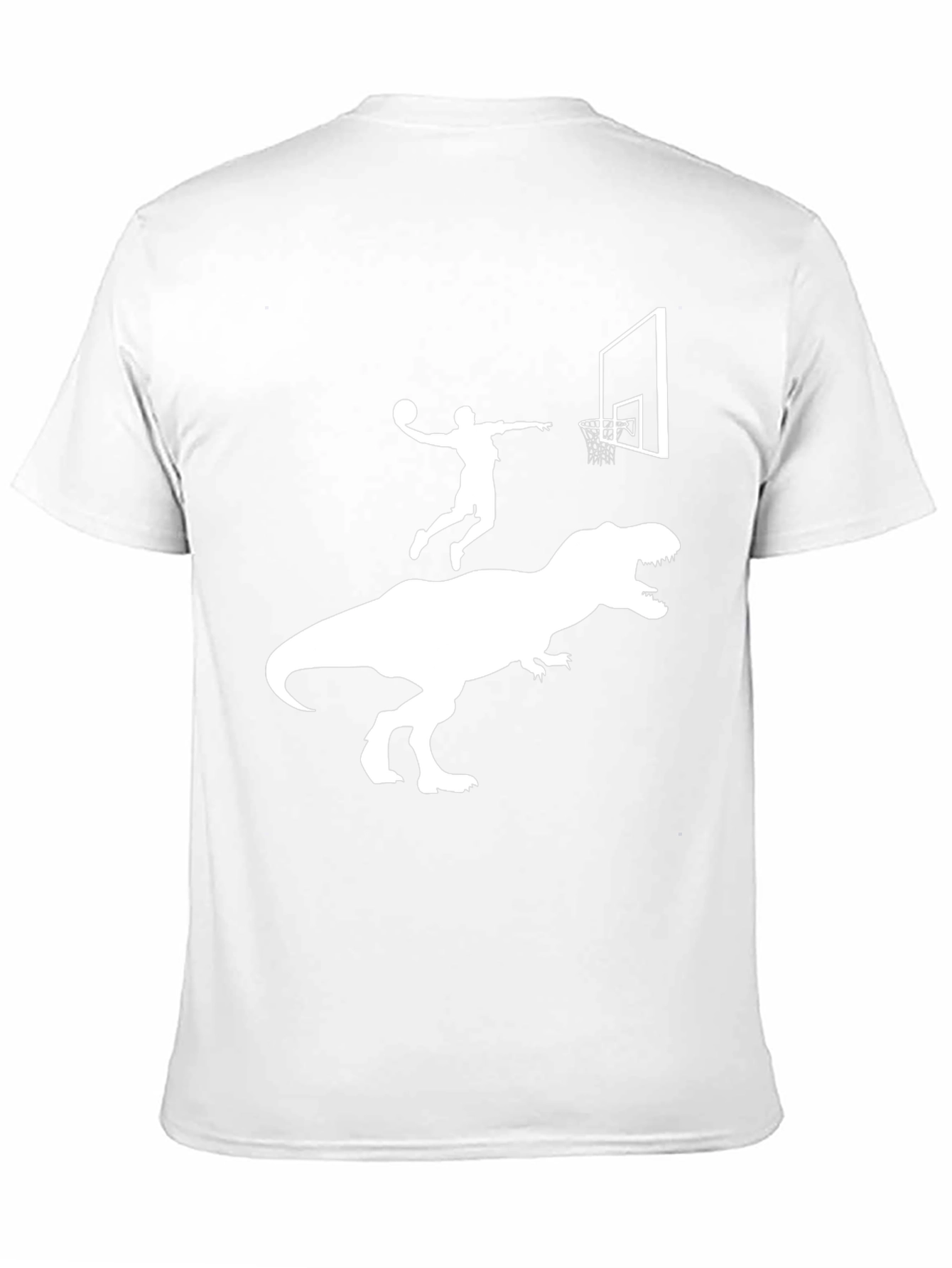 Dino Basketball T-Shirt | Funny Graphic Tee