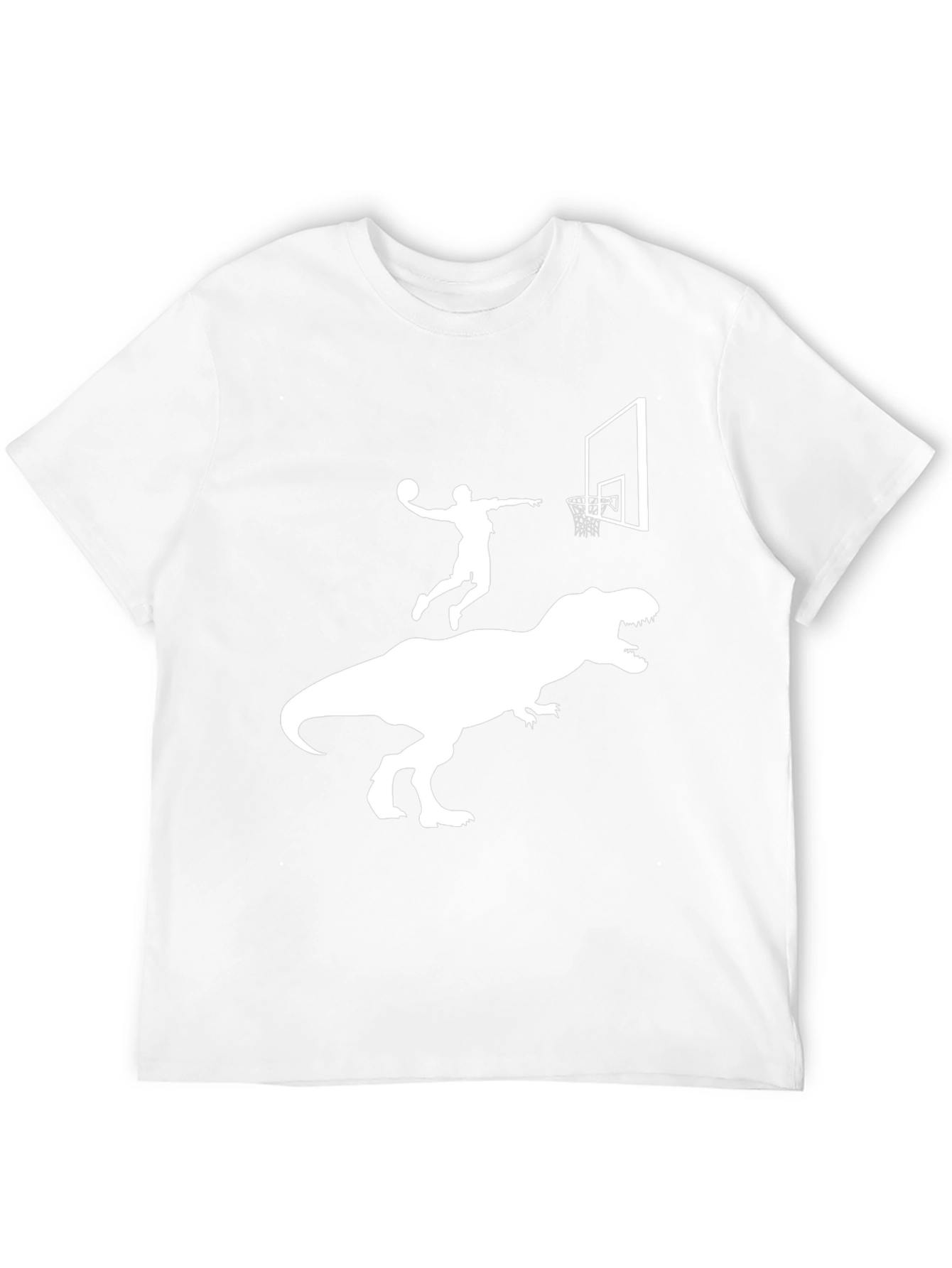 Dino Basketball T-Shirt | Funny Graphic Tee