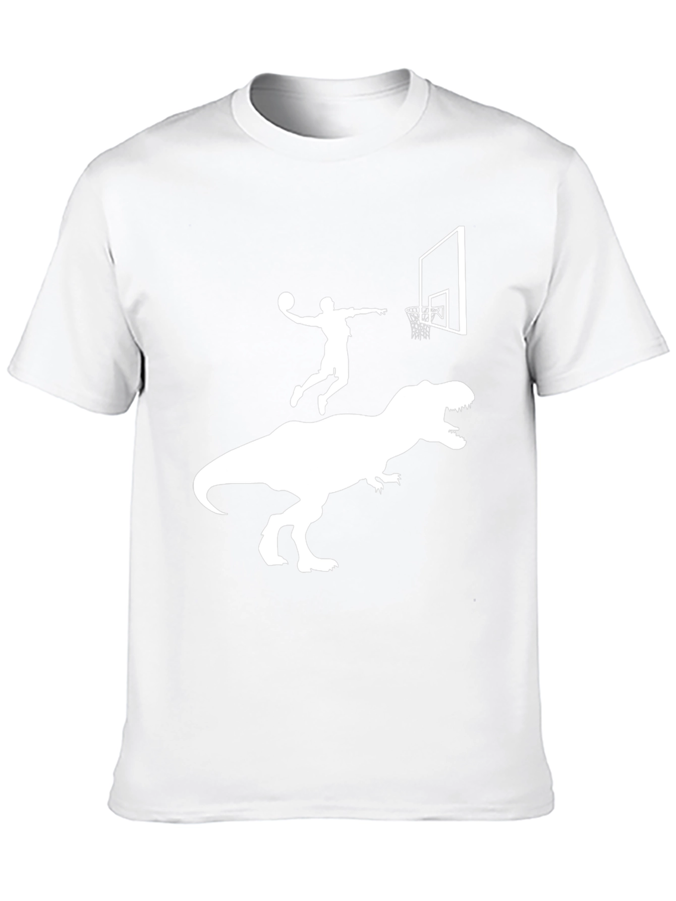 Dino Basketball T-Shirt | Funny Graphic Tee