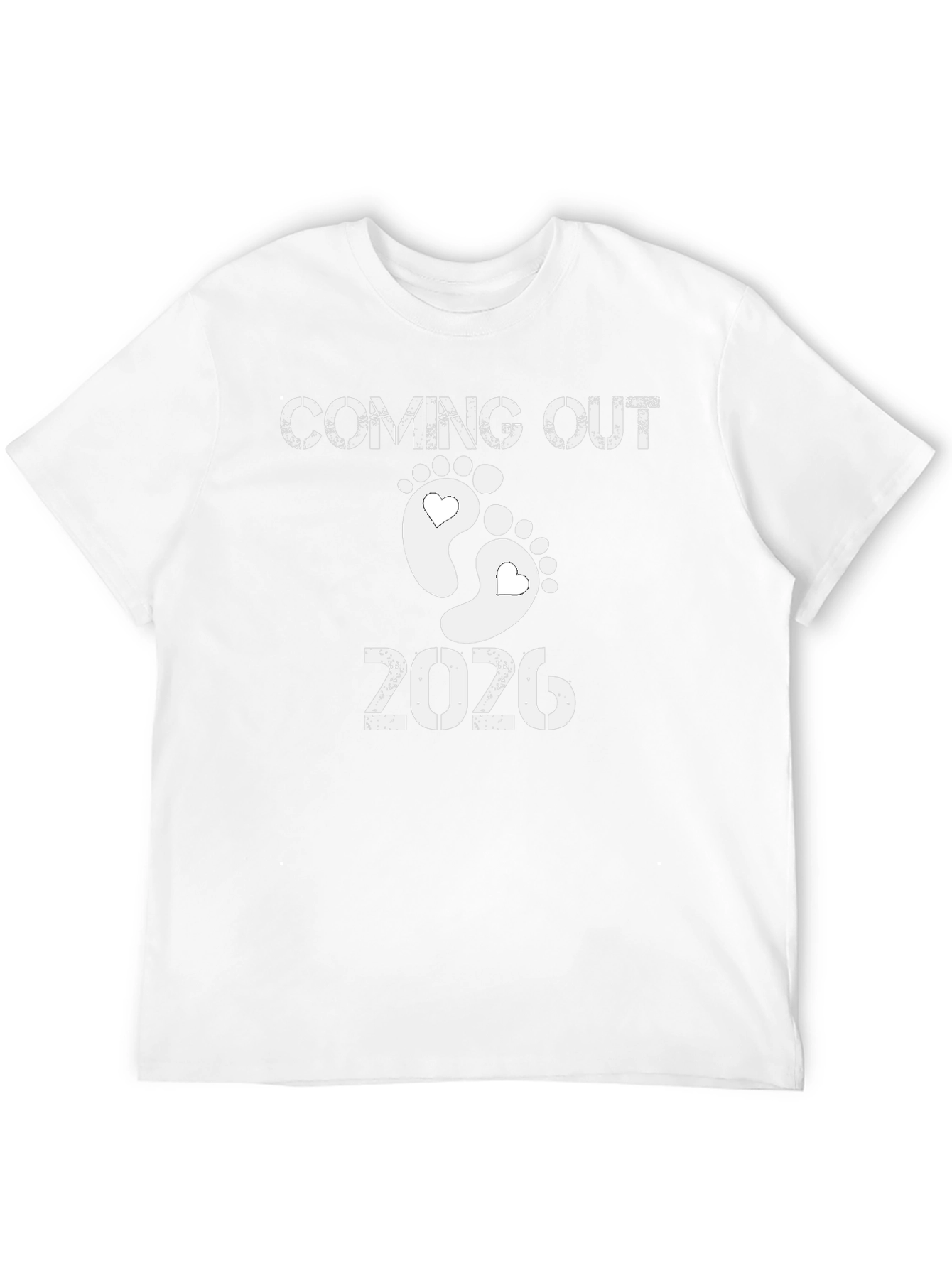 Coming Out 2026 Baby Feet T-Shirt