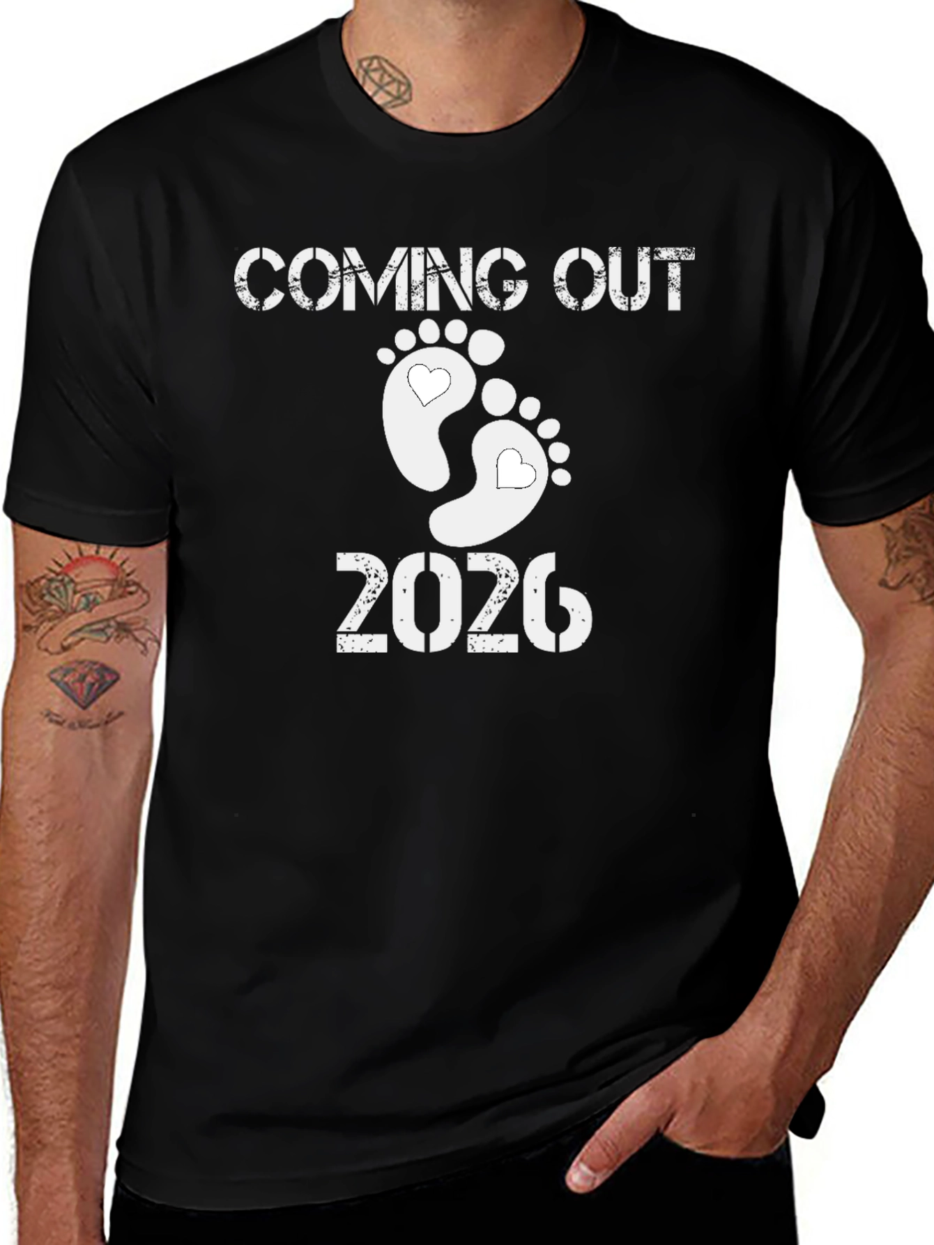 Coming Out 2026 Baby Feet T-Shirt