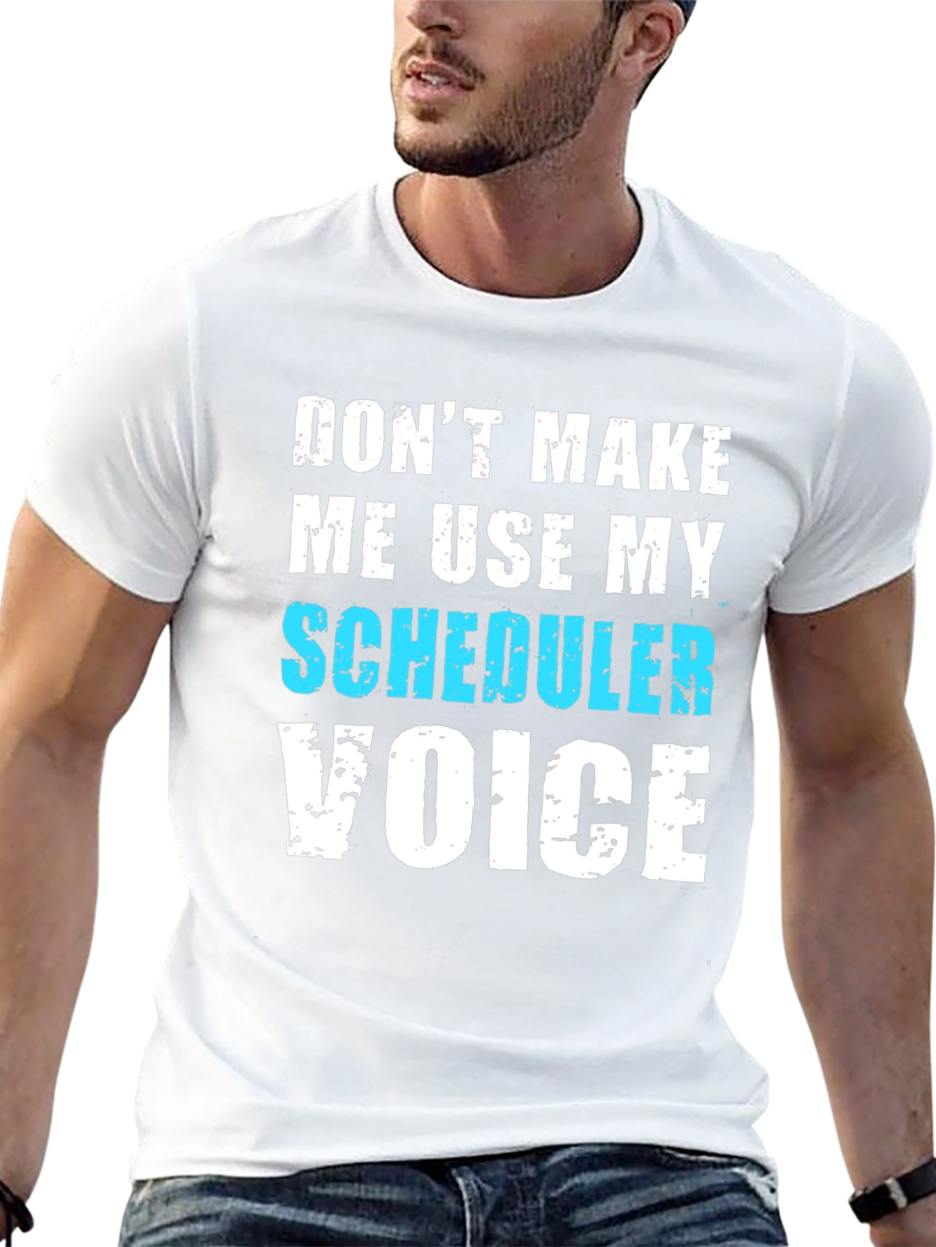 Scheduler Voice T-Shirt - Funny Job Tee